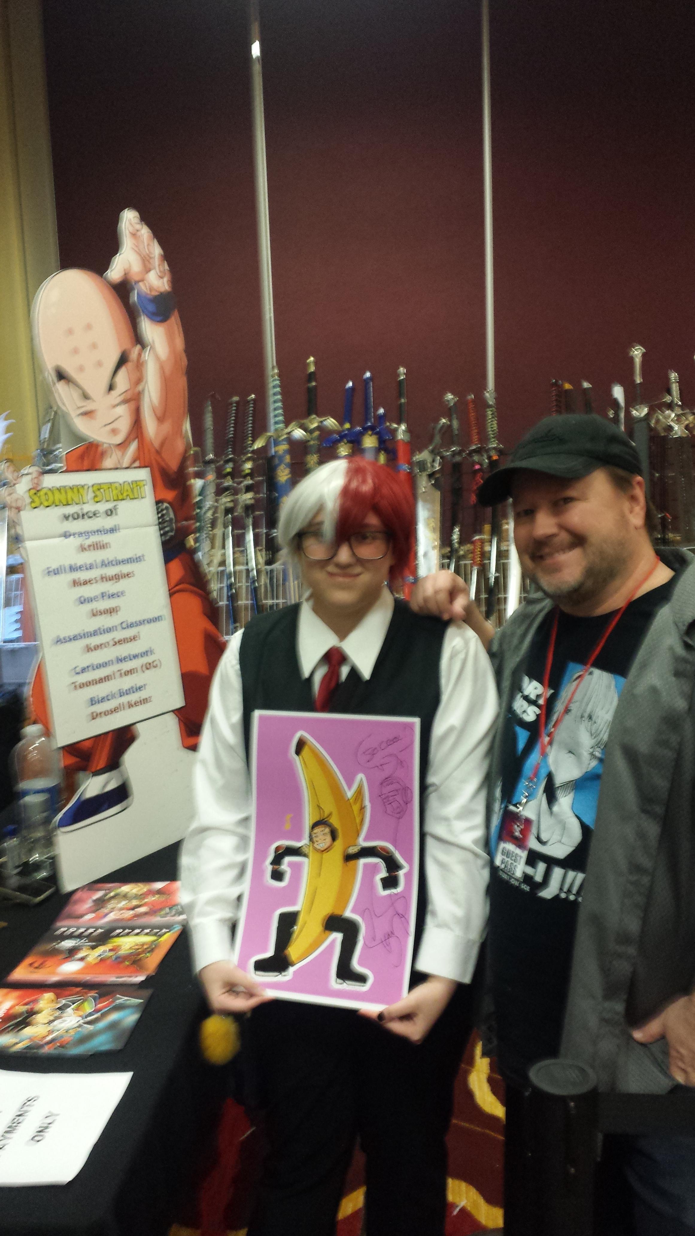 I met Present Mic's voice actor at a convention recently and got him to