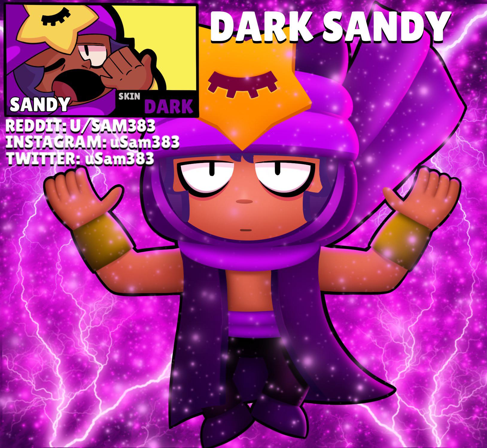 Sandy Brawl Stars Skin Star Park