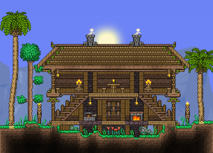 Starter house Type8 (last one for now) Dirt, Wood, Stone, Gel and