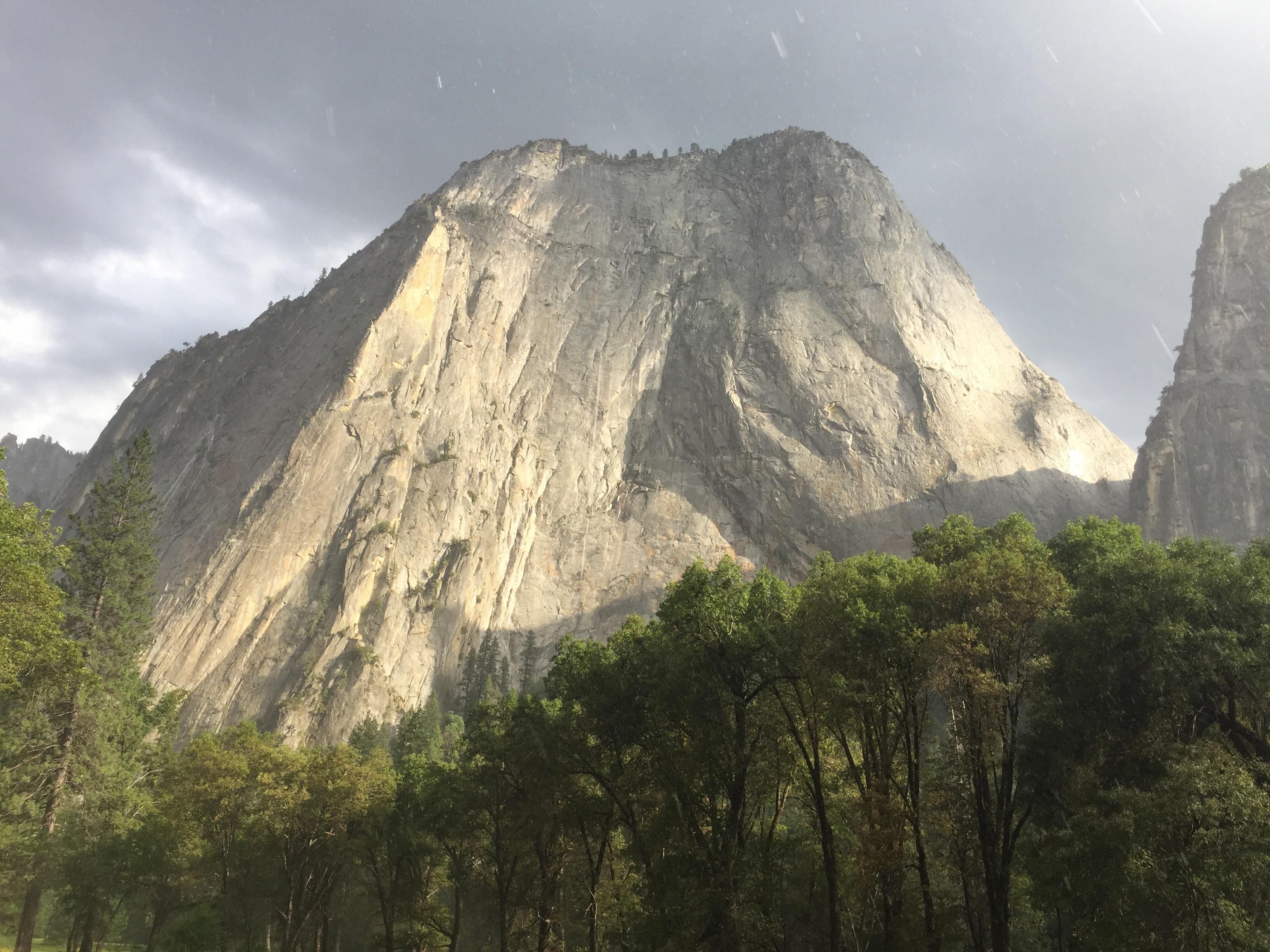 Mountain after thunder shower in Yosemite, national park r/pics