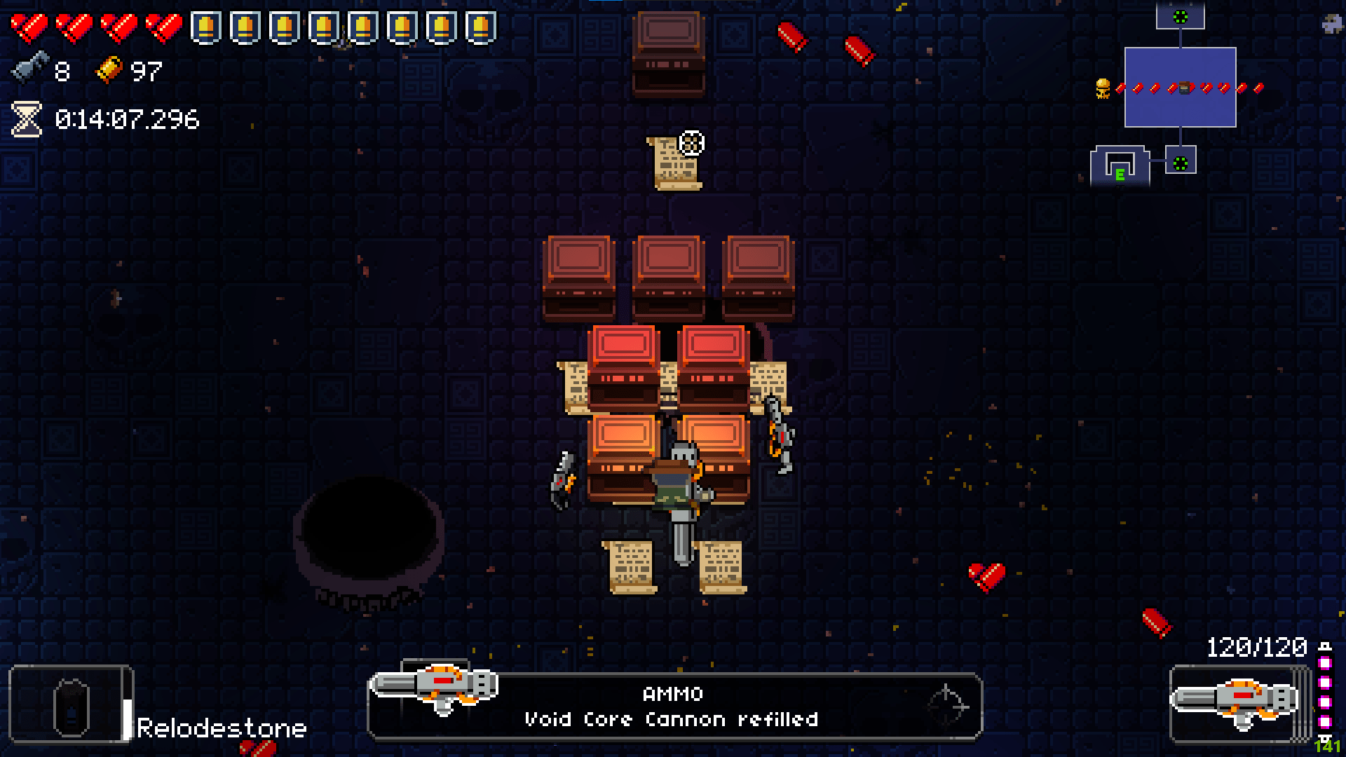 Just got my first glitched chest... on a rainbow run r/EnterTheGungeon