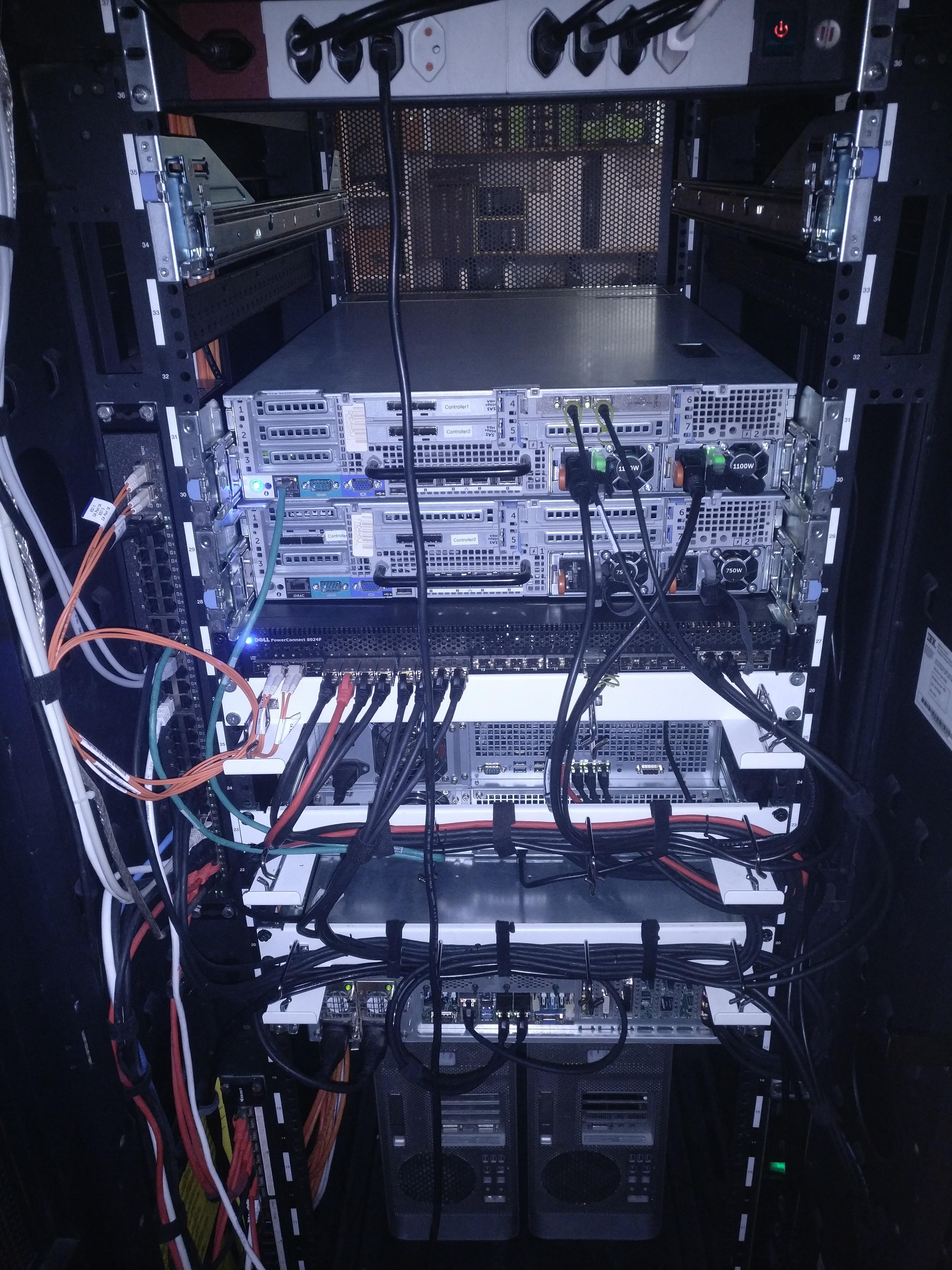 What do you think of my "cable Management" job? r/homelab