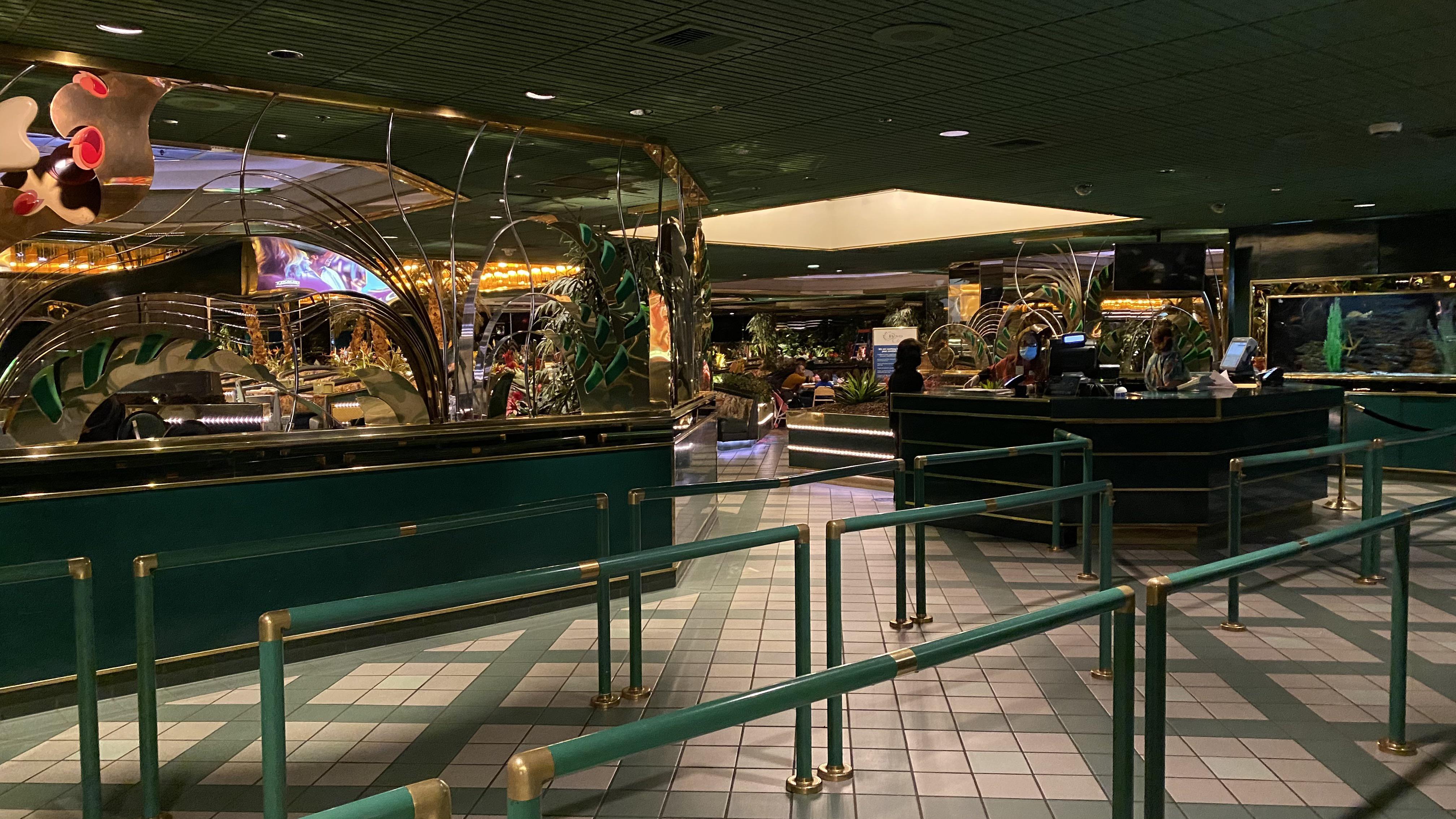Paradise Cafe at Fremont Casino Las Vegas r/80sdesign