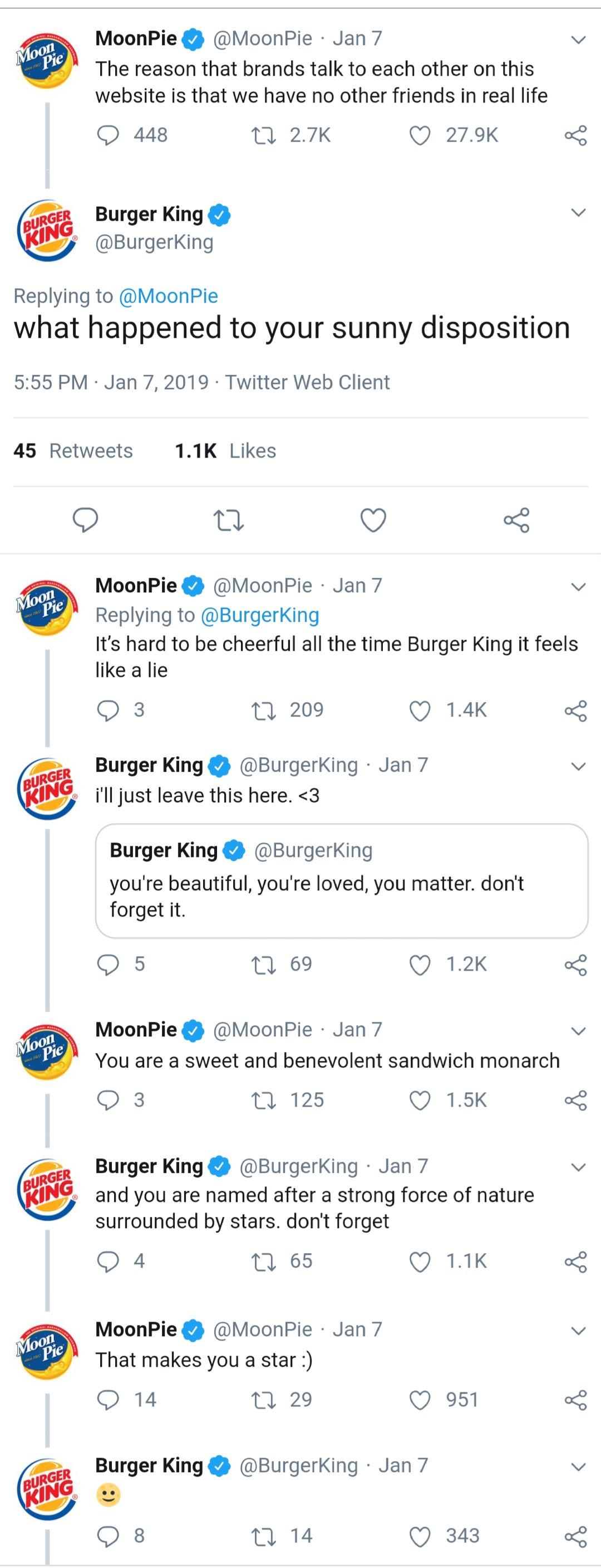 Companies not trying to roast each other r/wholesomememes