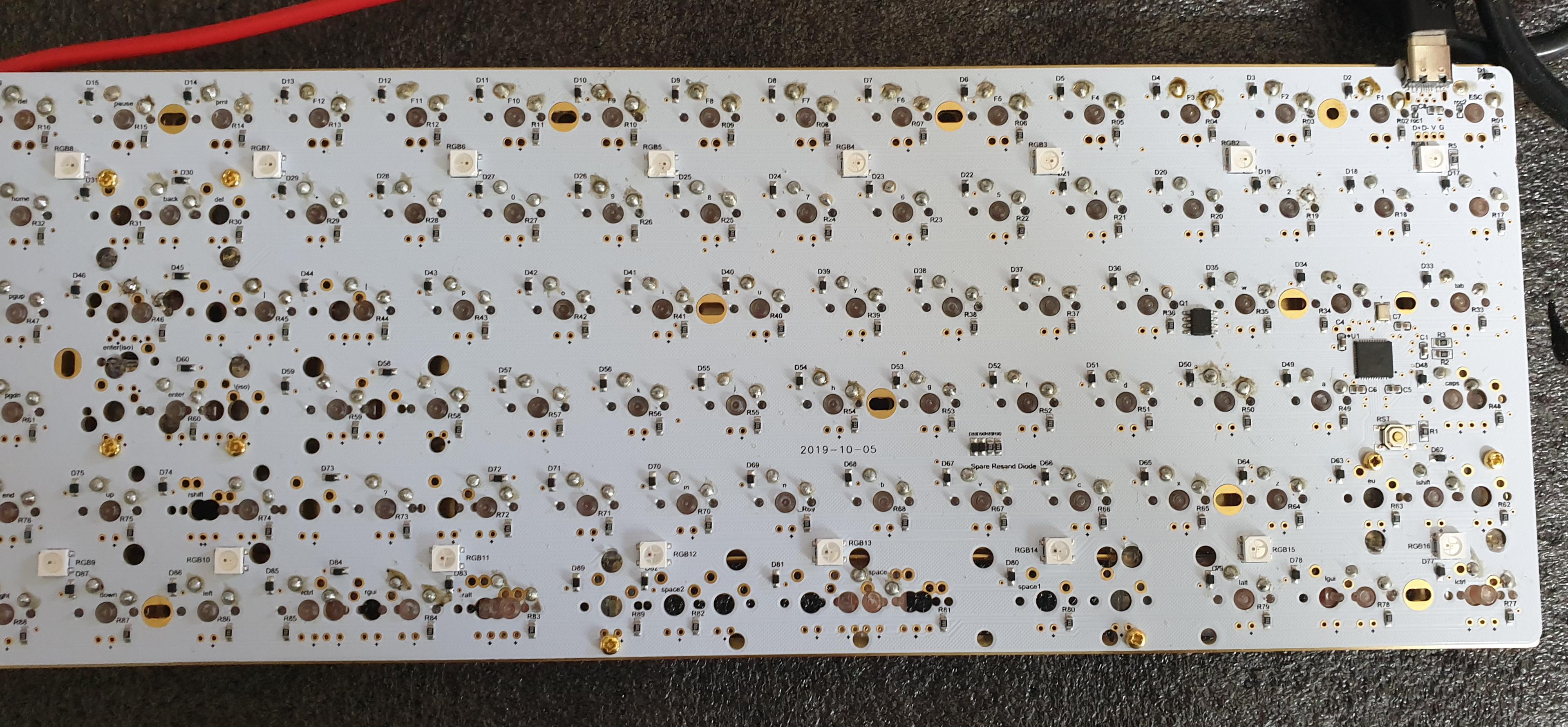 My keyboard keeps pressing random keys, how can I fix this? I added a