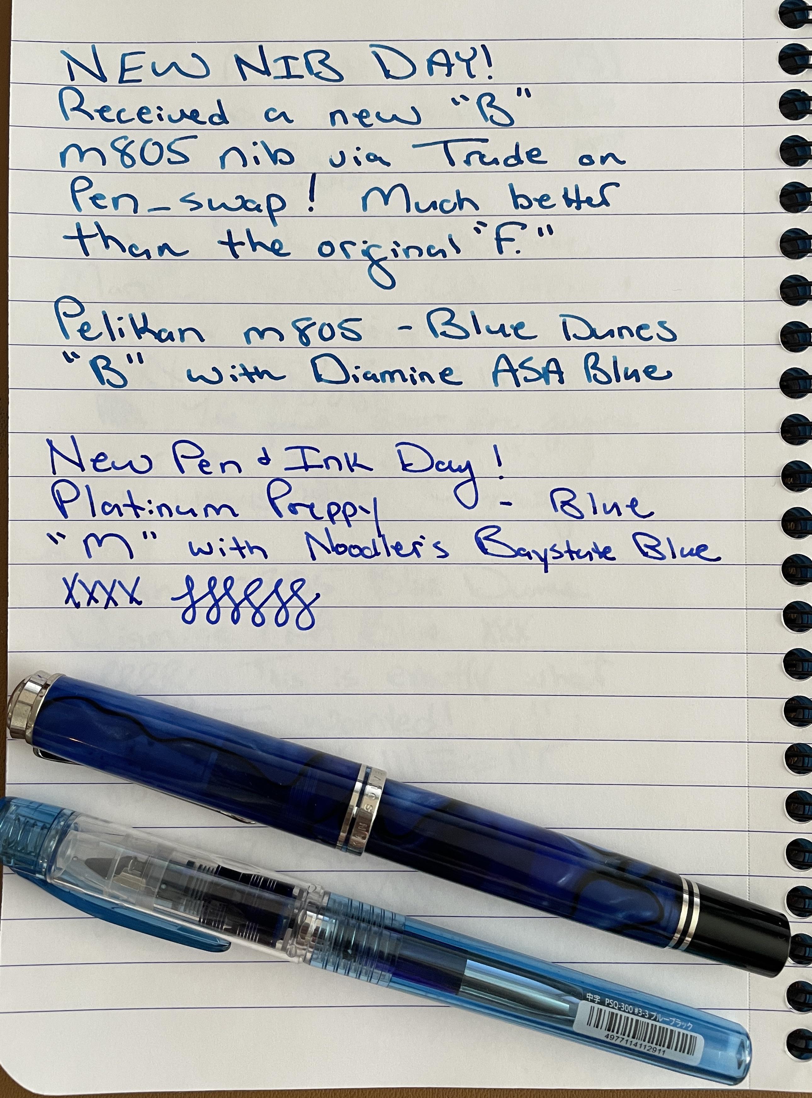 New Nib, Pen, and Ink Day! fountainpens