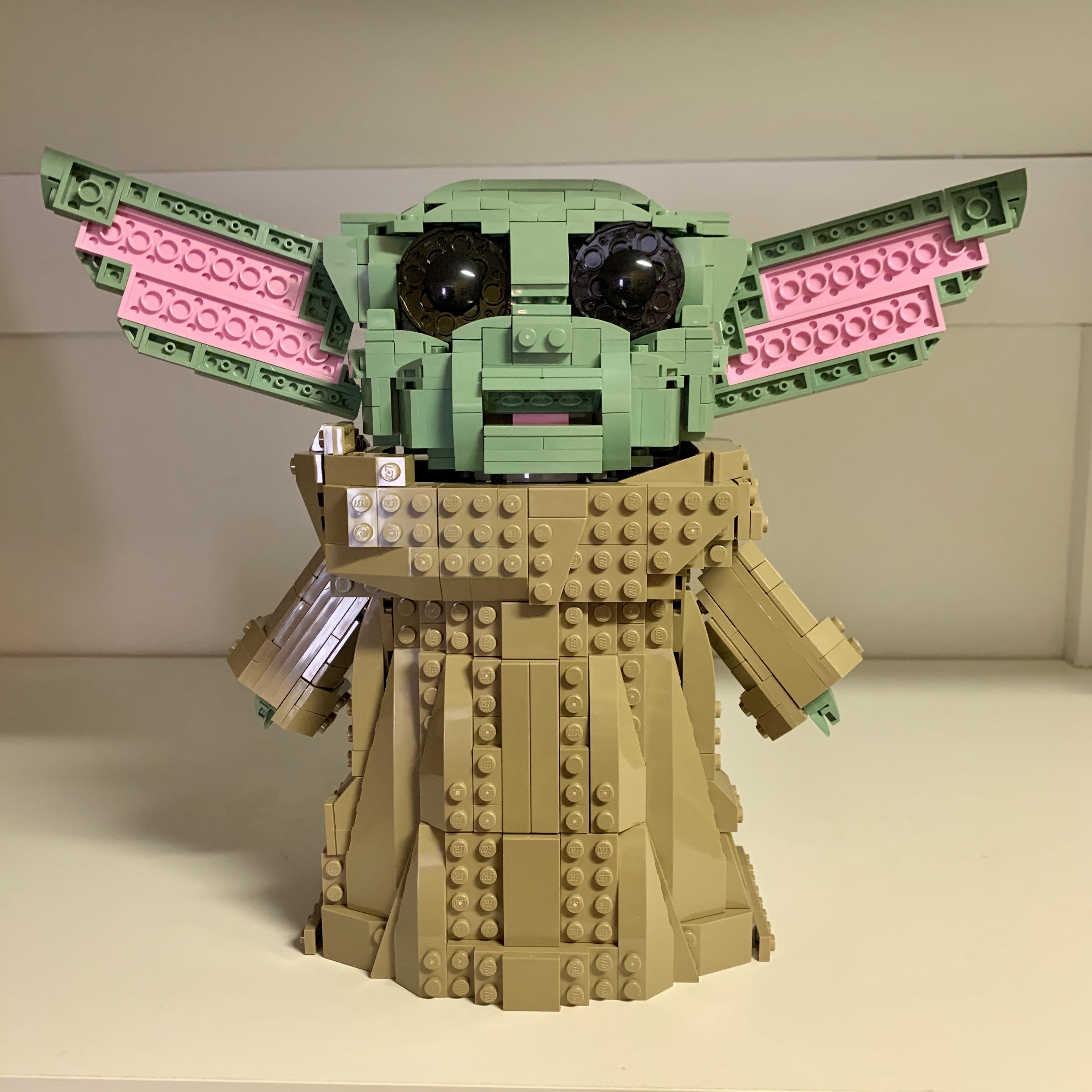 I built a giant Lego Baby Yoda! r/BabyYoda