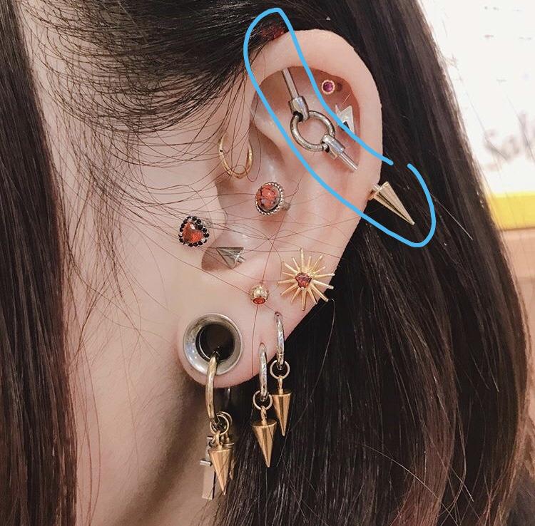 What's this style of industrial piercing called? r/PiercingAdvice