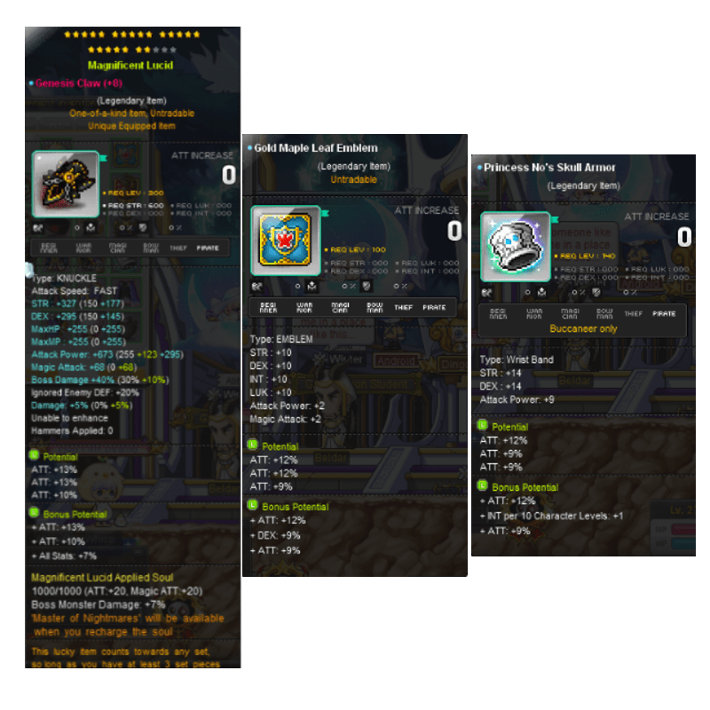 Optimal WSE. r/Maplestory