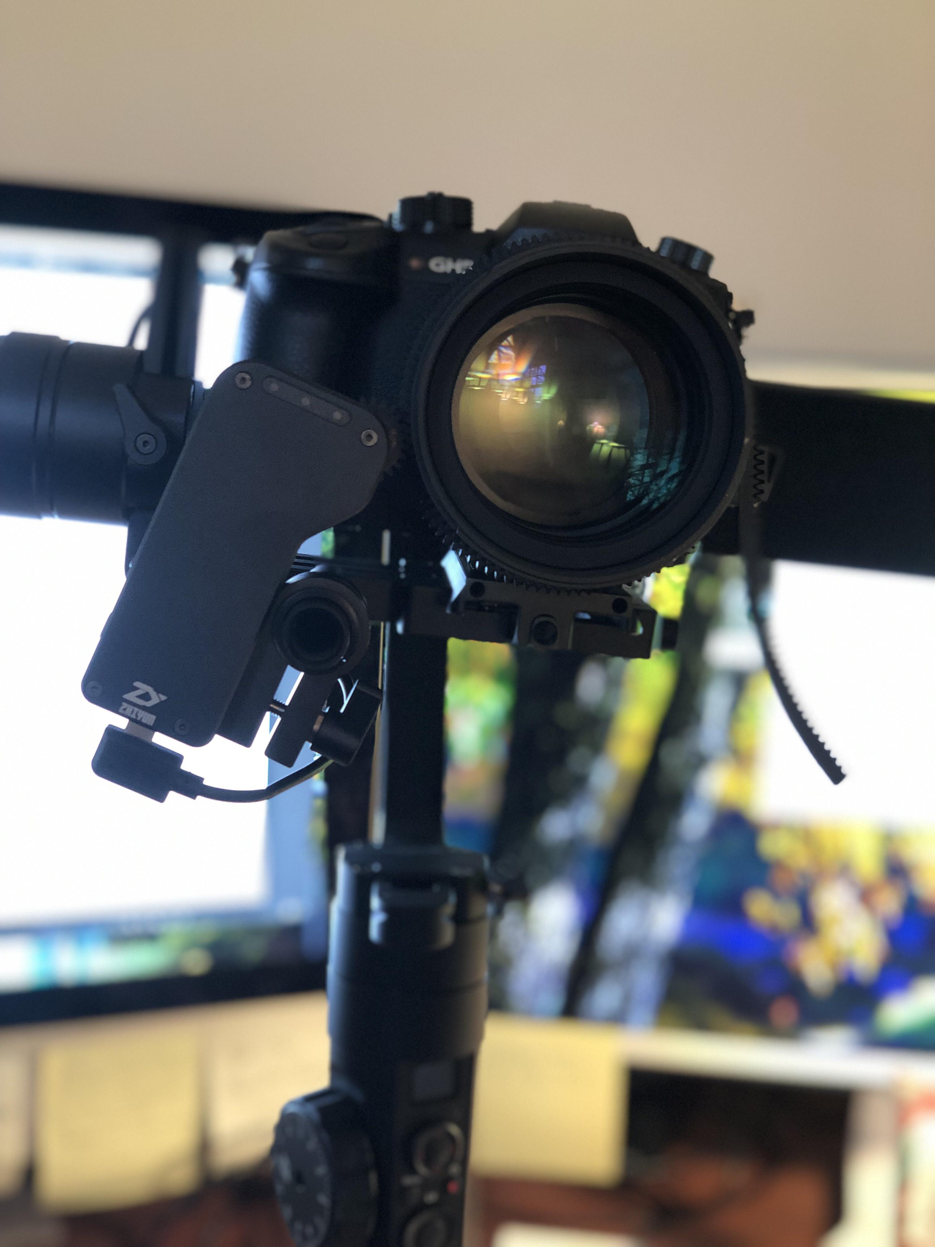 Zhiyun crane 2 follow focus. Super excited to try it! r/videography