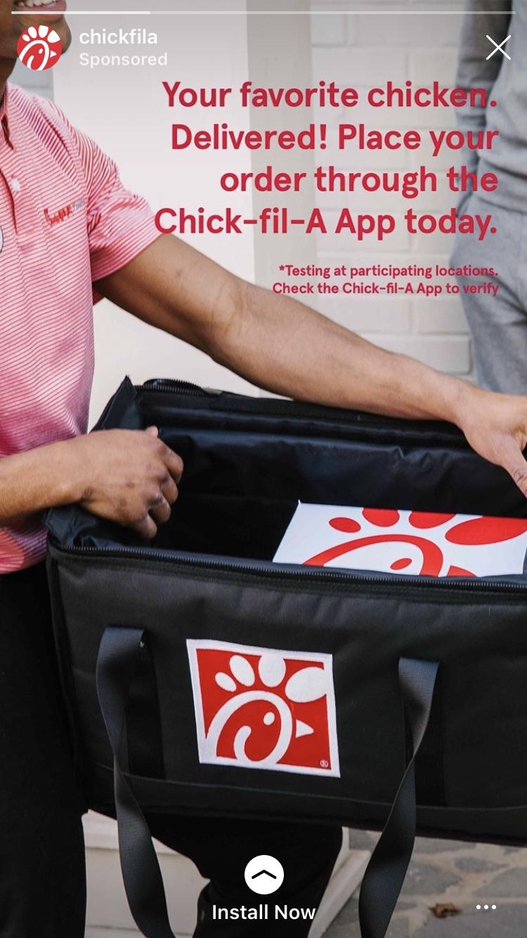 Looks like Chik Fil A is tired of doordash also... r/doordash