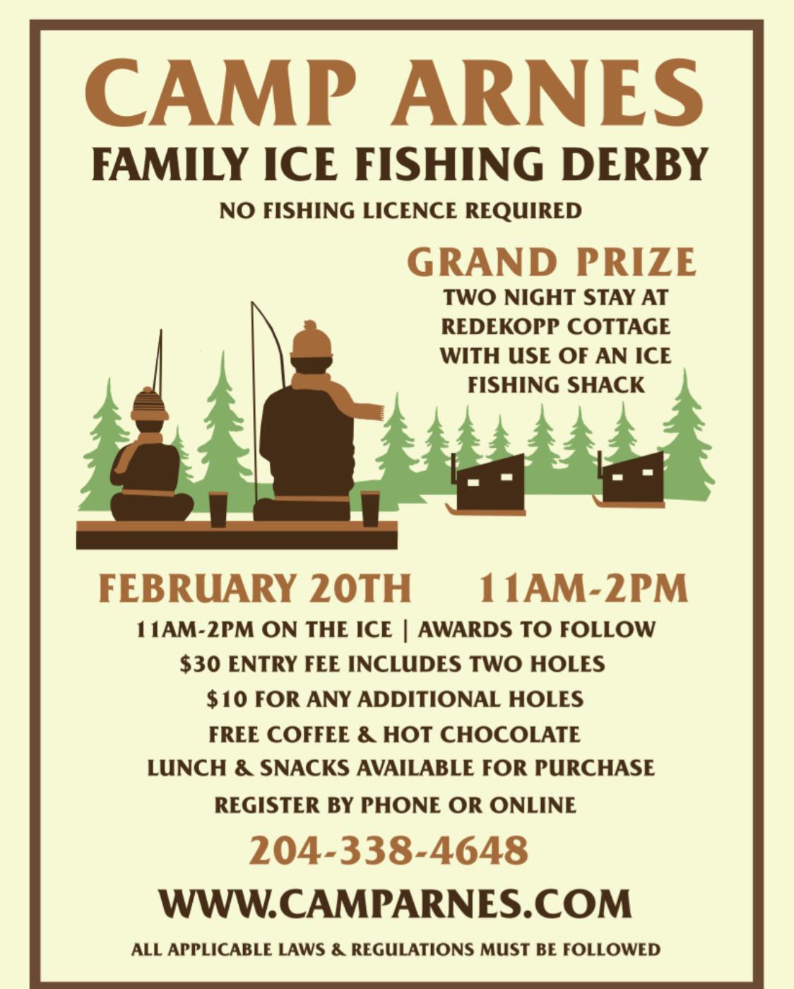 Family ice fishing derby r/Manitoba