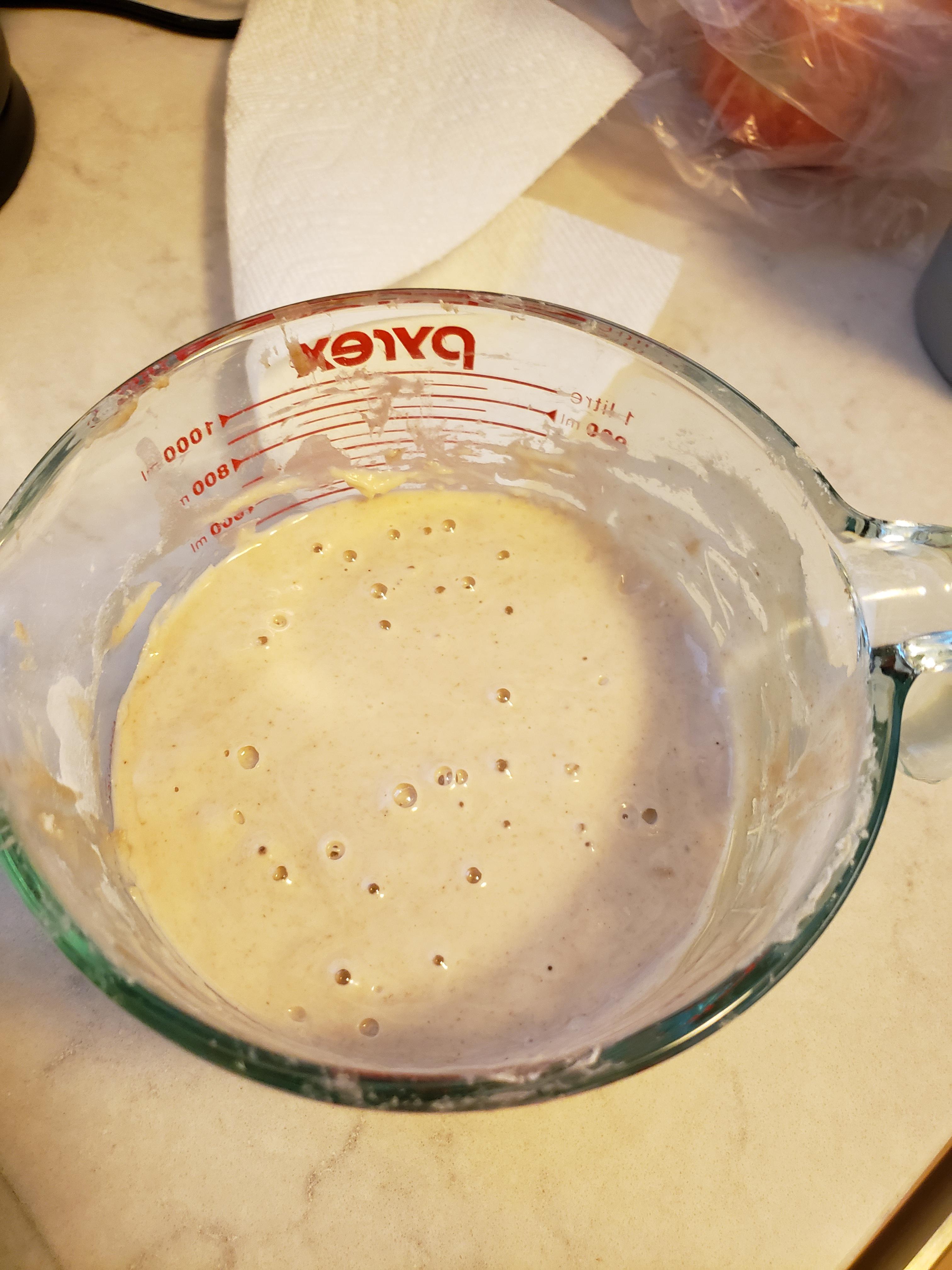 Is my sourdough starter dead? Pancake batter consistency r/Breadit