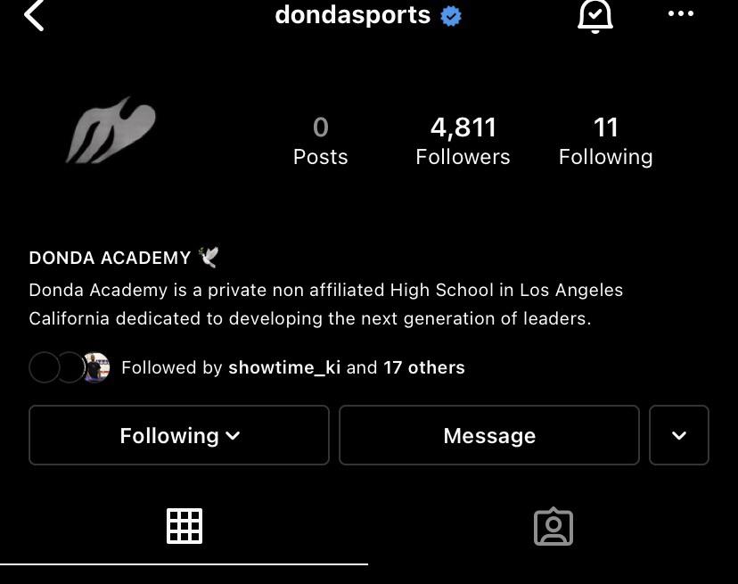 New official Donda Academy logo r/WestSubEver