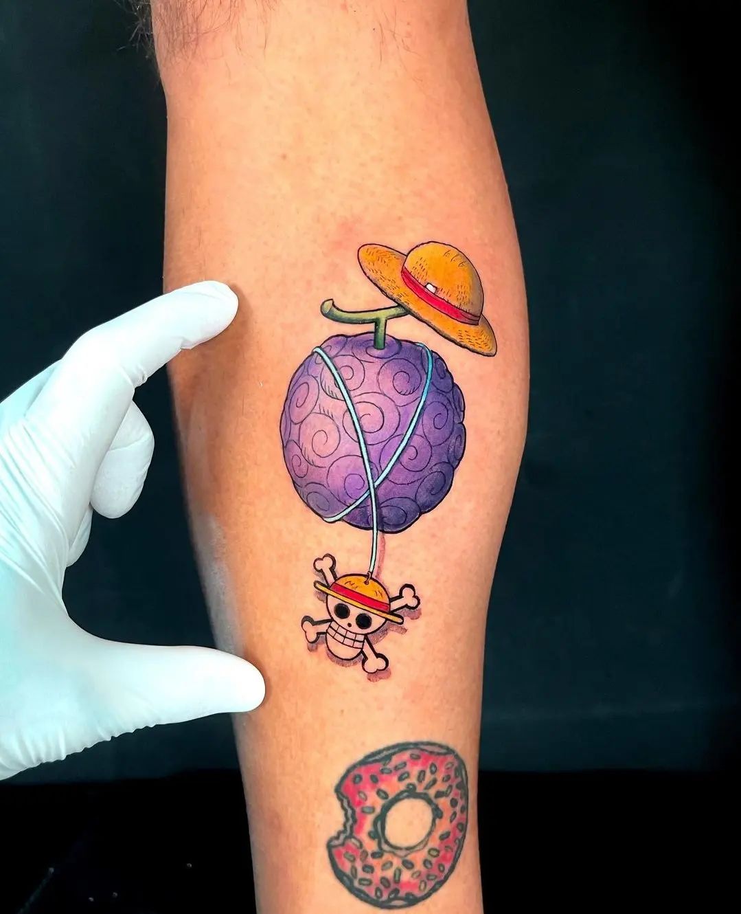 One Piece tattoo done by © Borto Tattooer. r/gamerTattoos