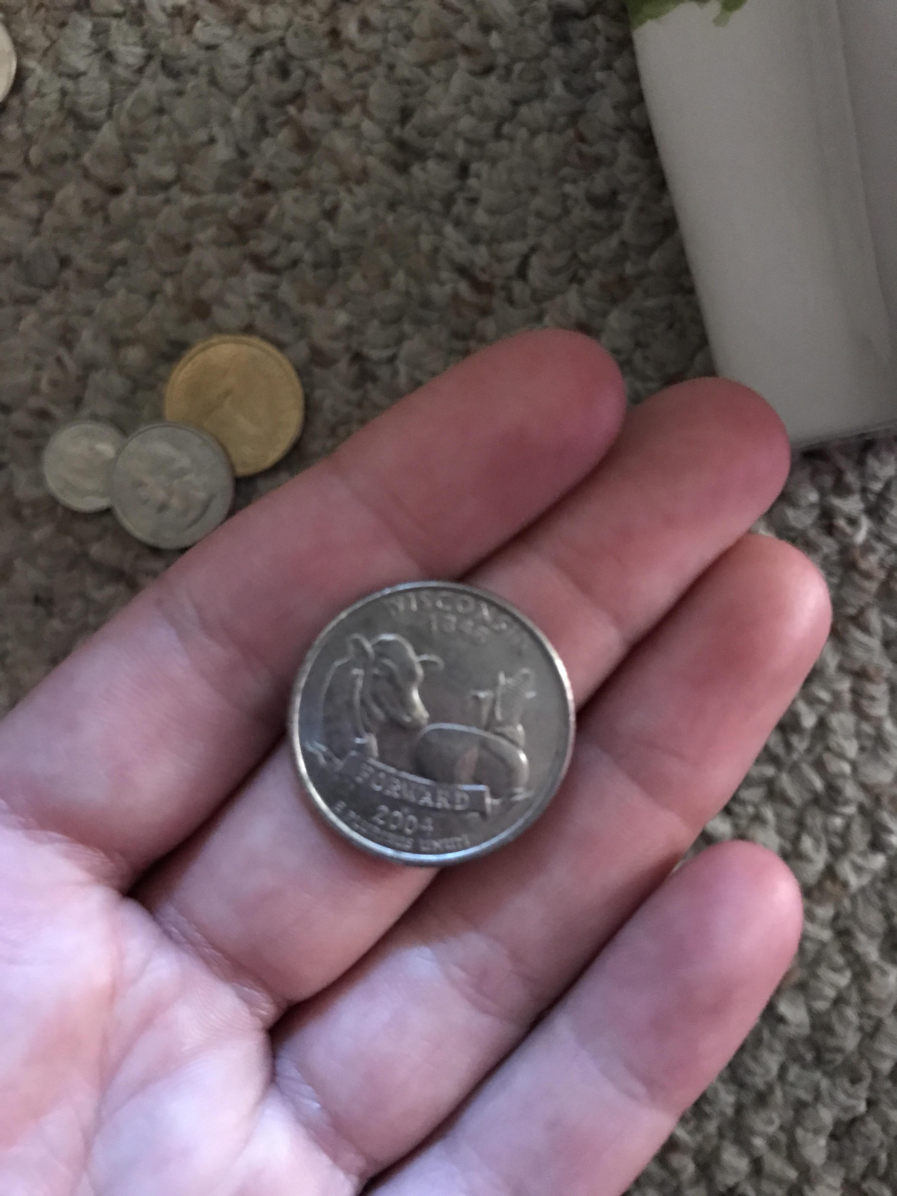 Is this worth anything? It is a 2004P Wisconsin Quarter. r/CRH