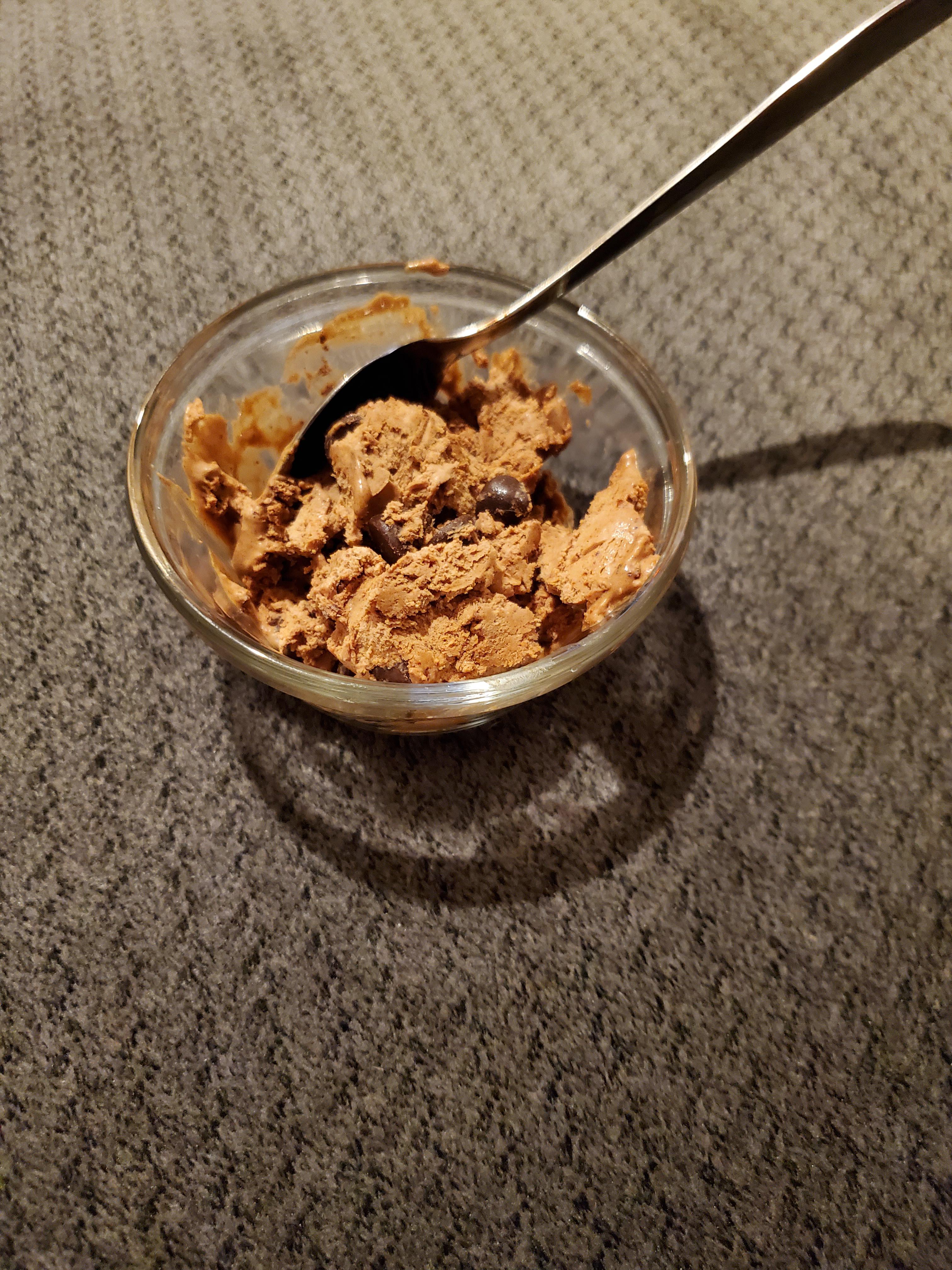 I made Poop Chip Destroyer ice cream this time and it was so ooooooooh