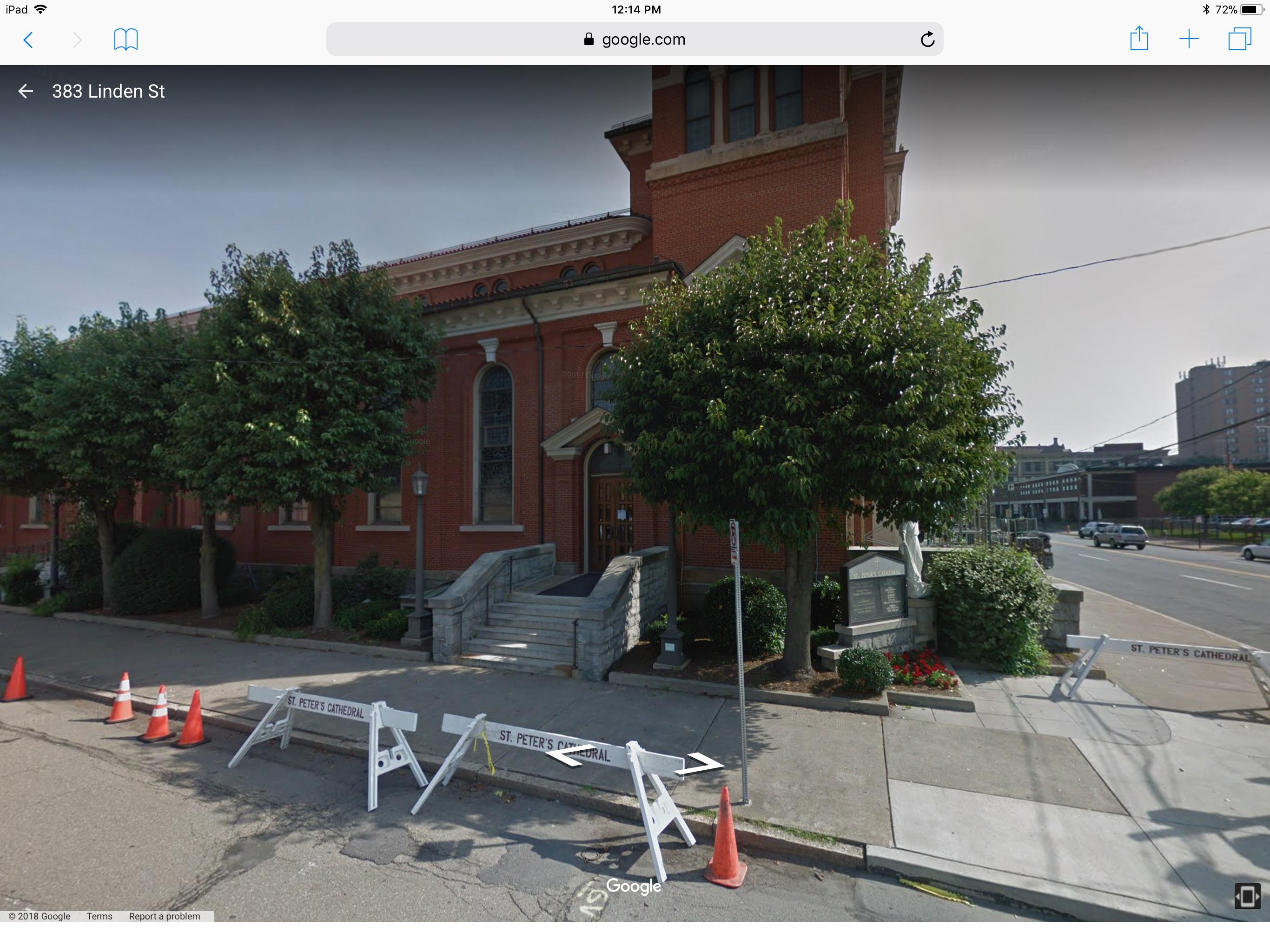 This is Jim’s home address in Scranton...he lives in a Church