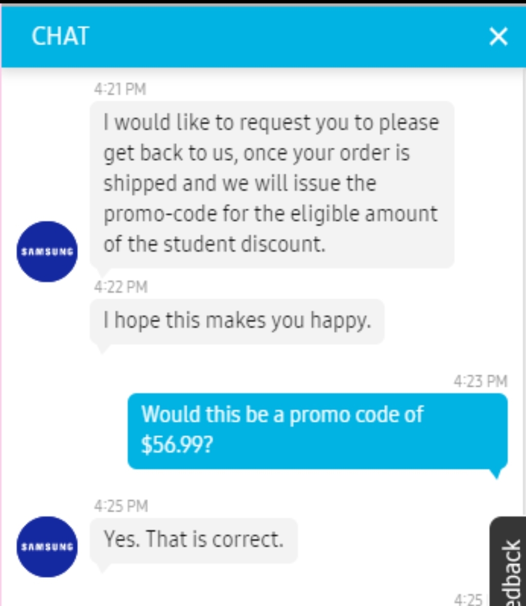 Those of you whom preordered with a Student Discount Account but did