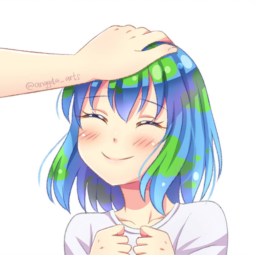 Give her head pats 💕 r/Earthchan