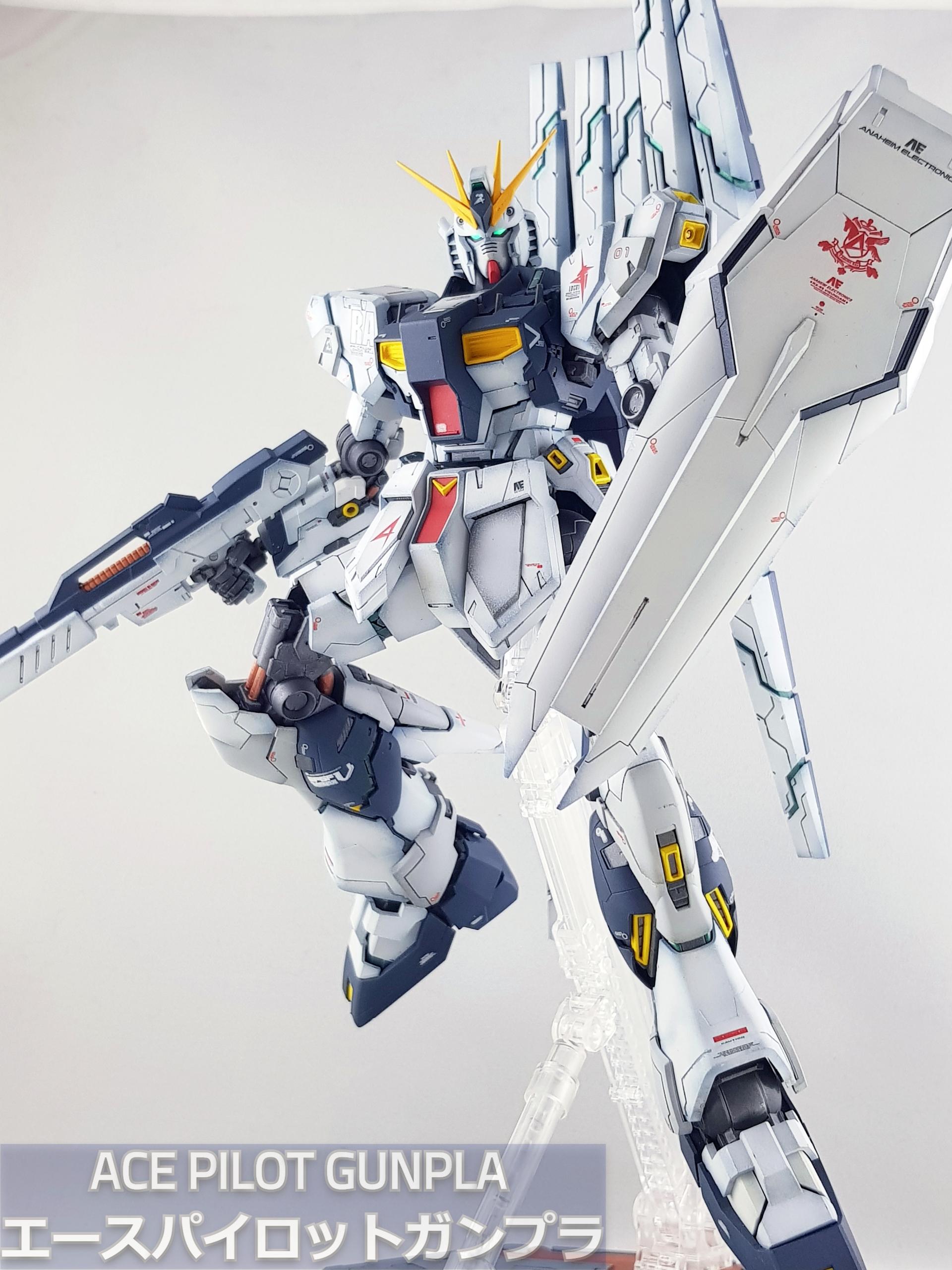 👶 Dedicated to my soontobe newborn Project NuType; Nu Gundam repaint