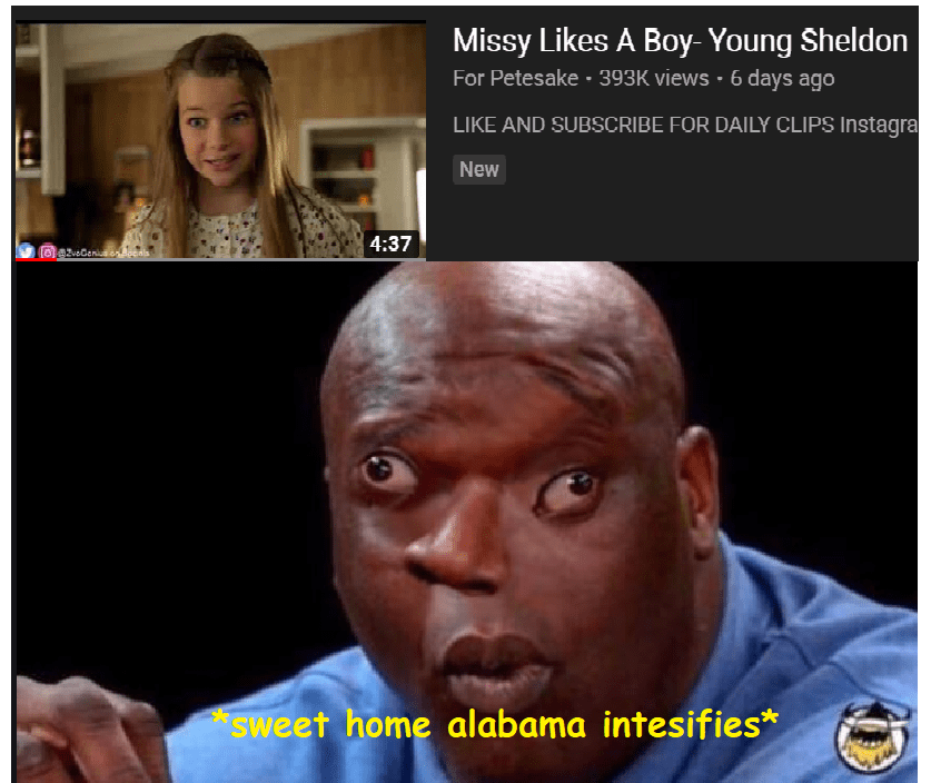Sweet home Alabama r/memes
