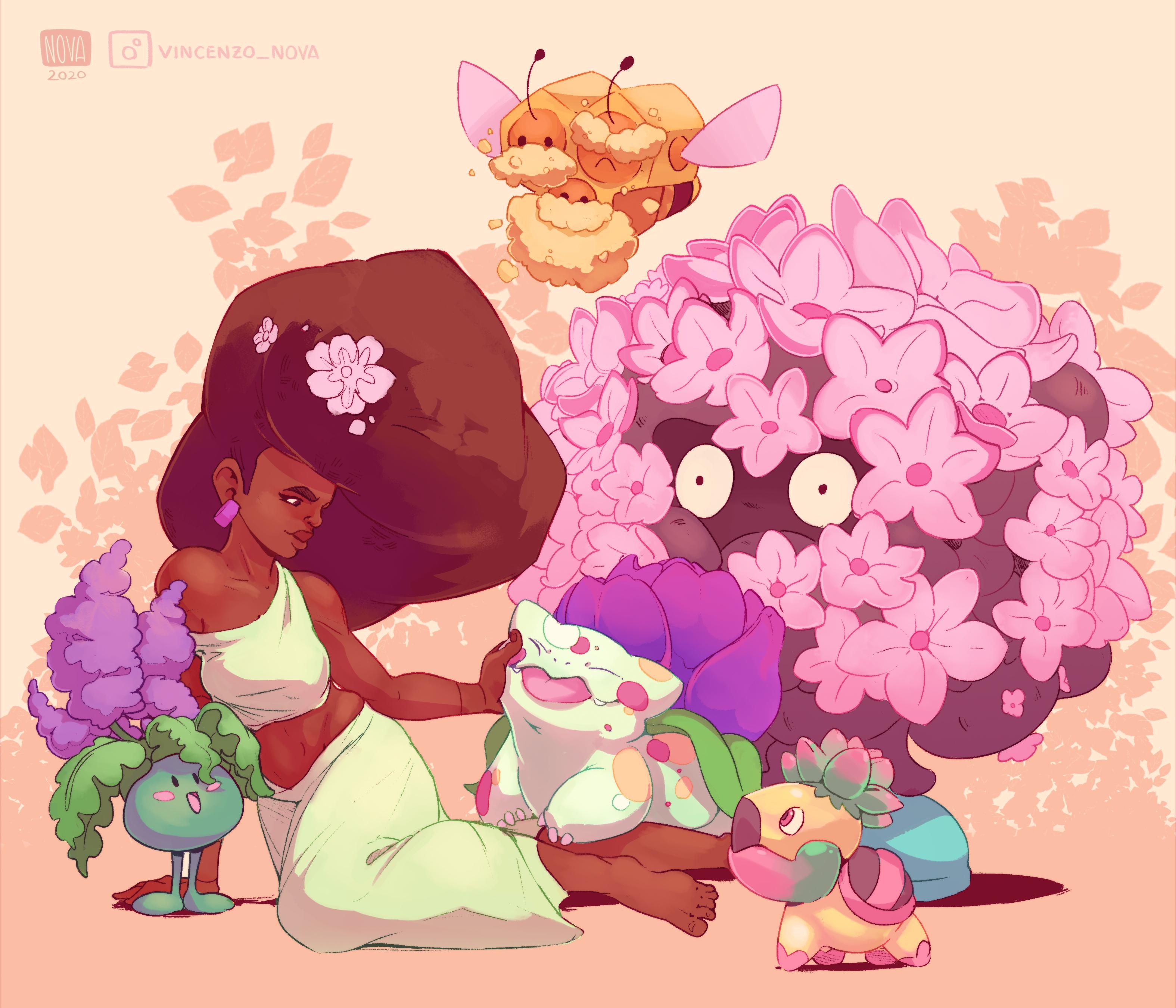 The flowers have started blooming so I thought I'd make some Springtime