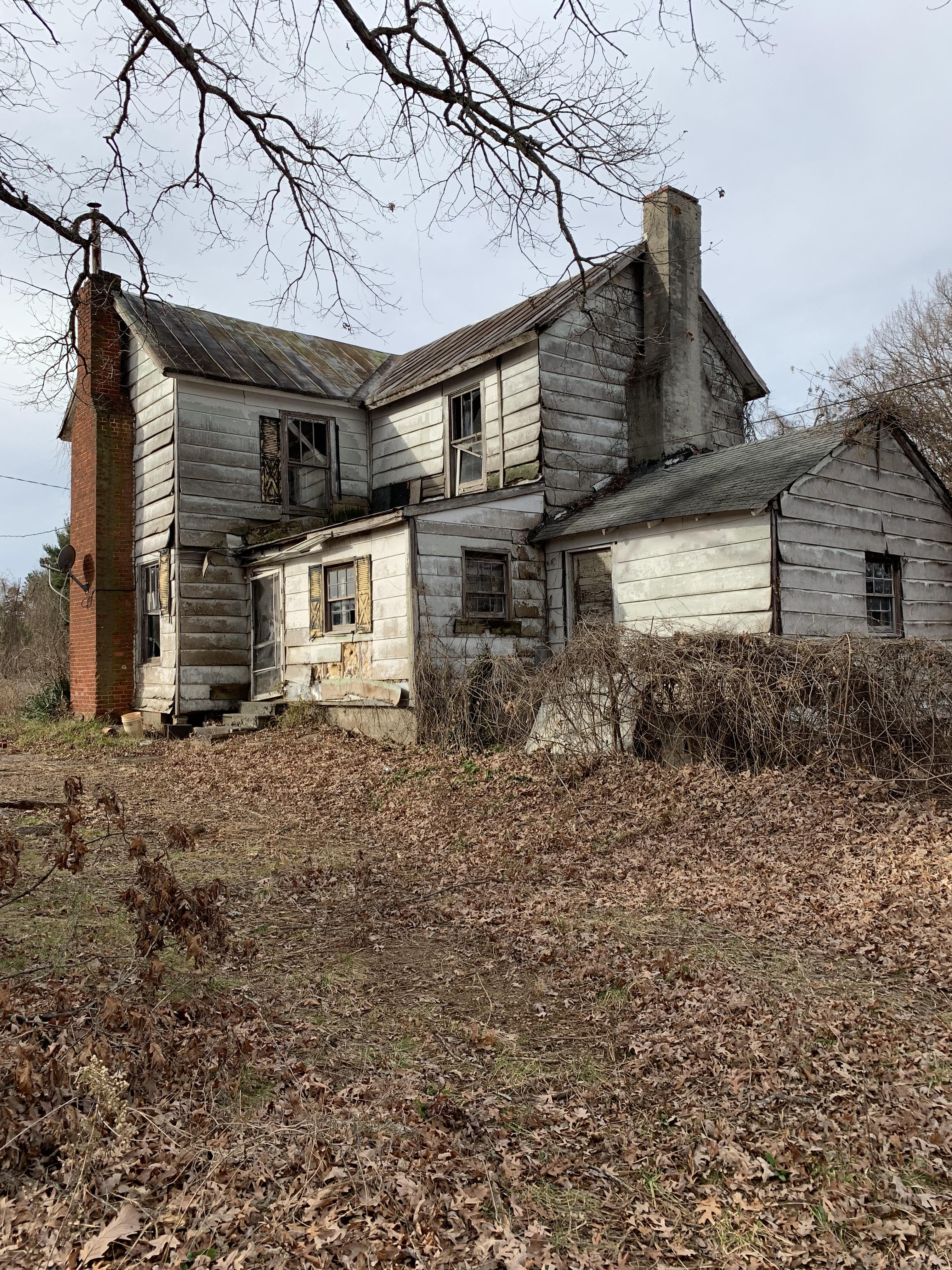 Abandoned house right next to railroad tracks, Danville Va AbandonedPorn