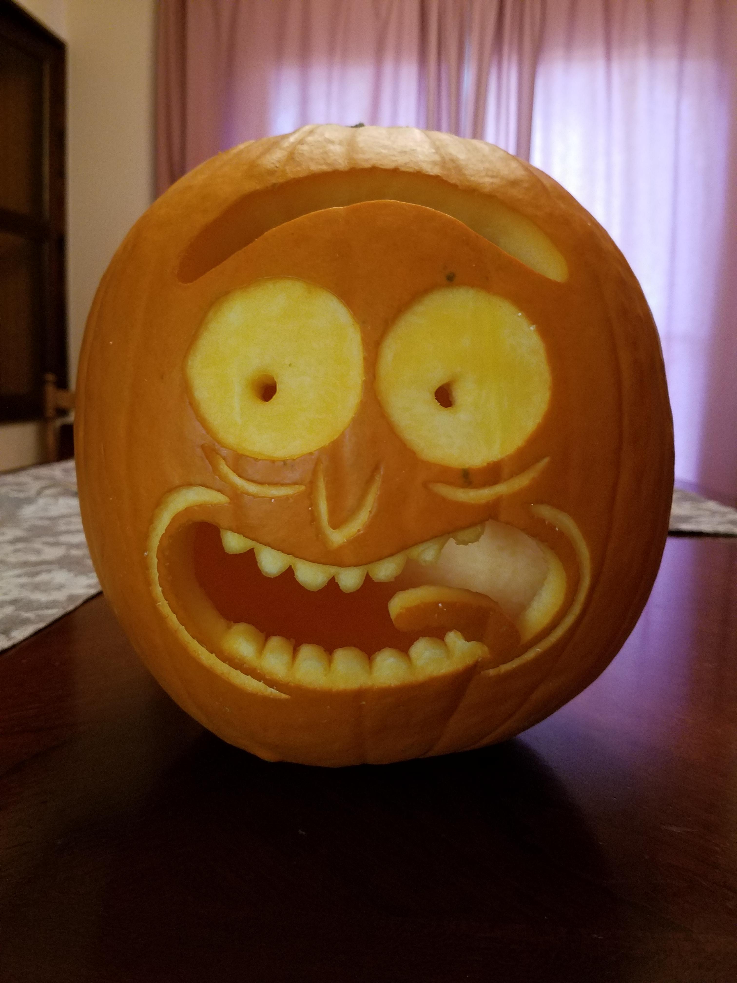 I'M PUMPKIN RICK!!! r/rickandmorty