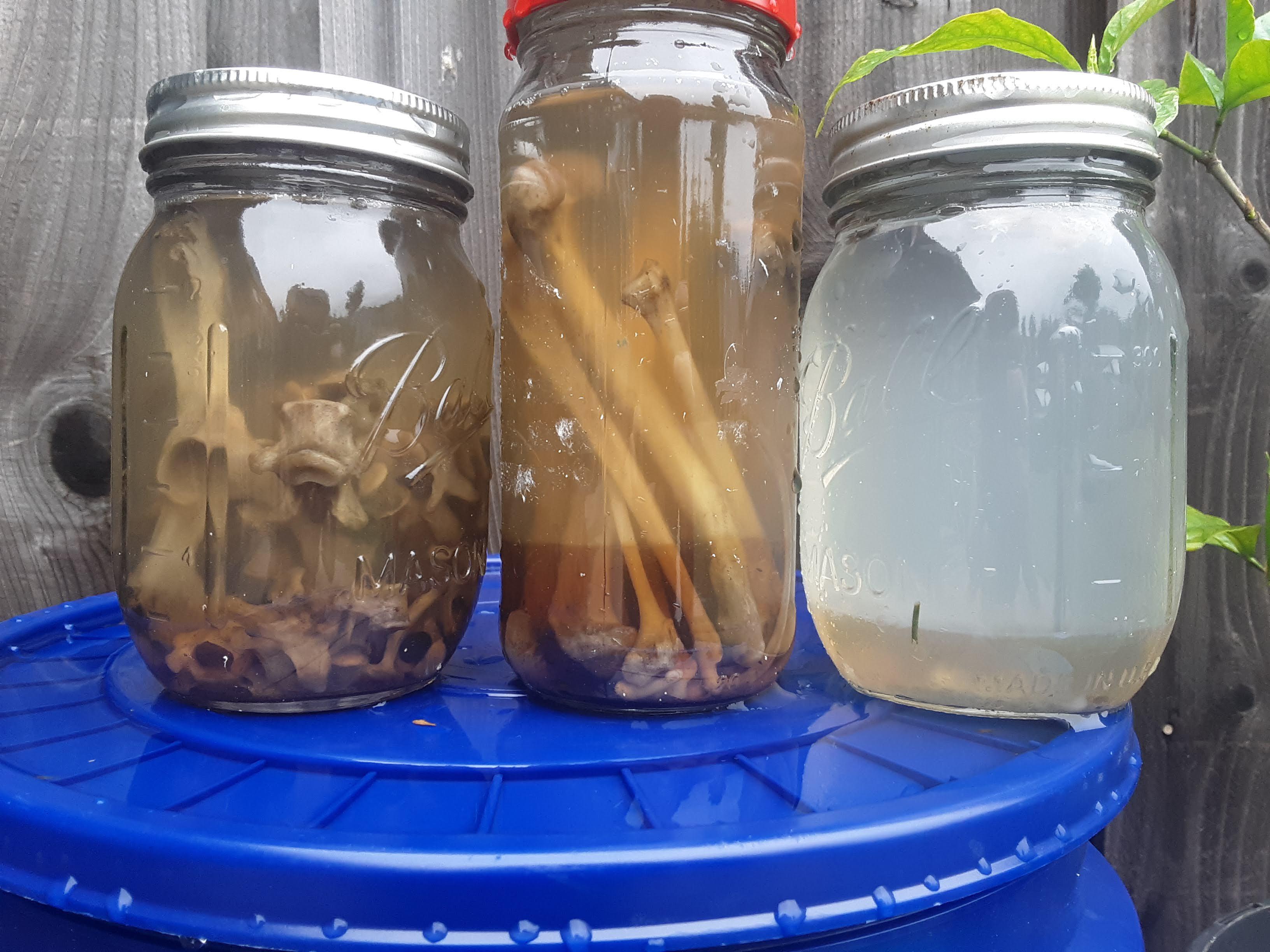 The liquid in my maceration jars has divided into two layers. Is this