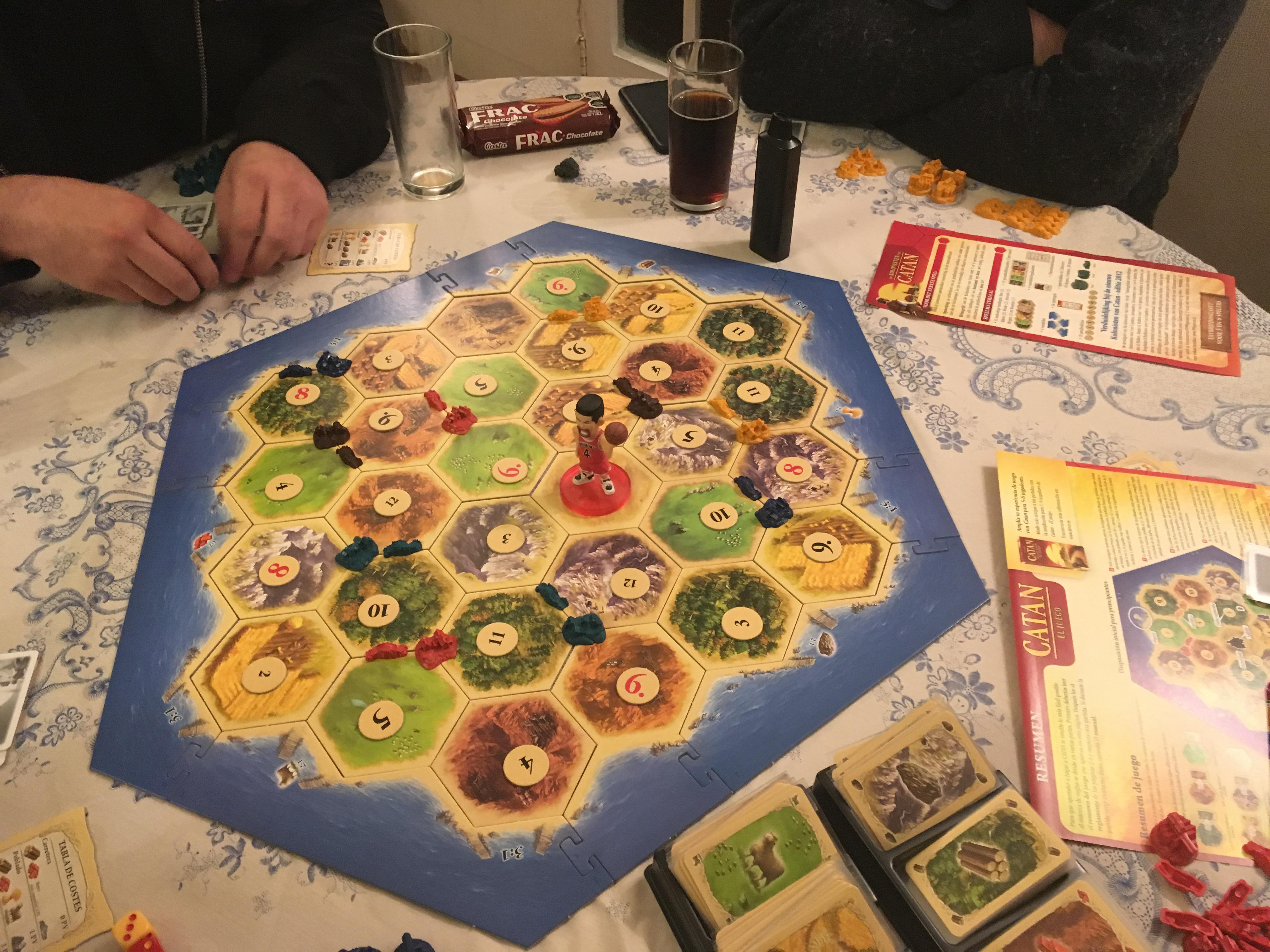 5 Player CATAN with my best friends. Great times. r/Catan