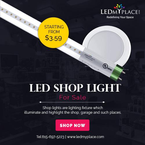 Buy The Best Quality LED Shop Lights From LEDMyplace r/LED_lighting