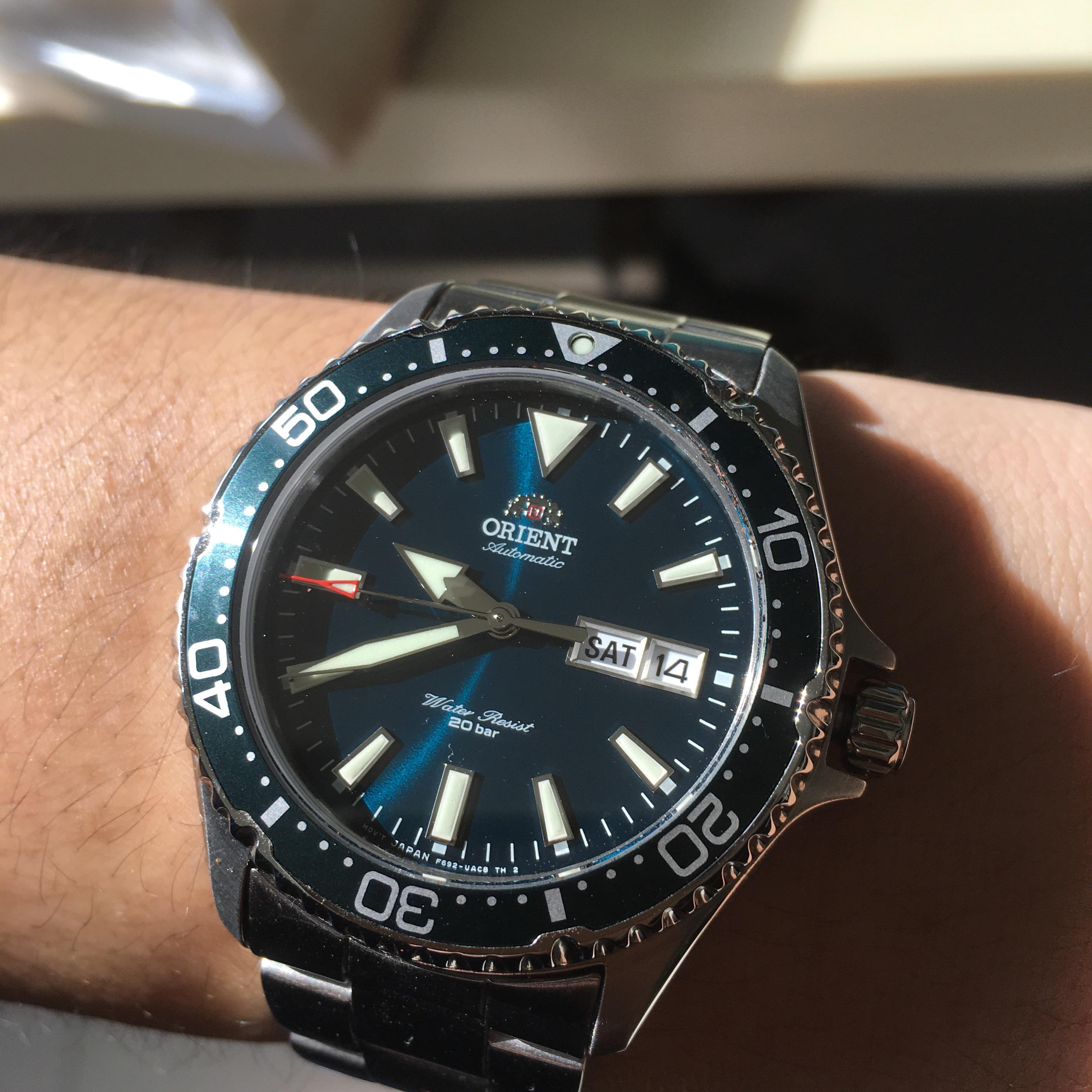 [Orient] Green Kamasu Mako III r/Watches