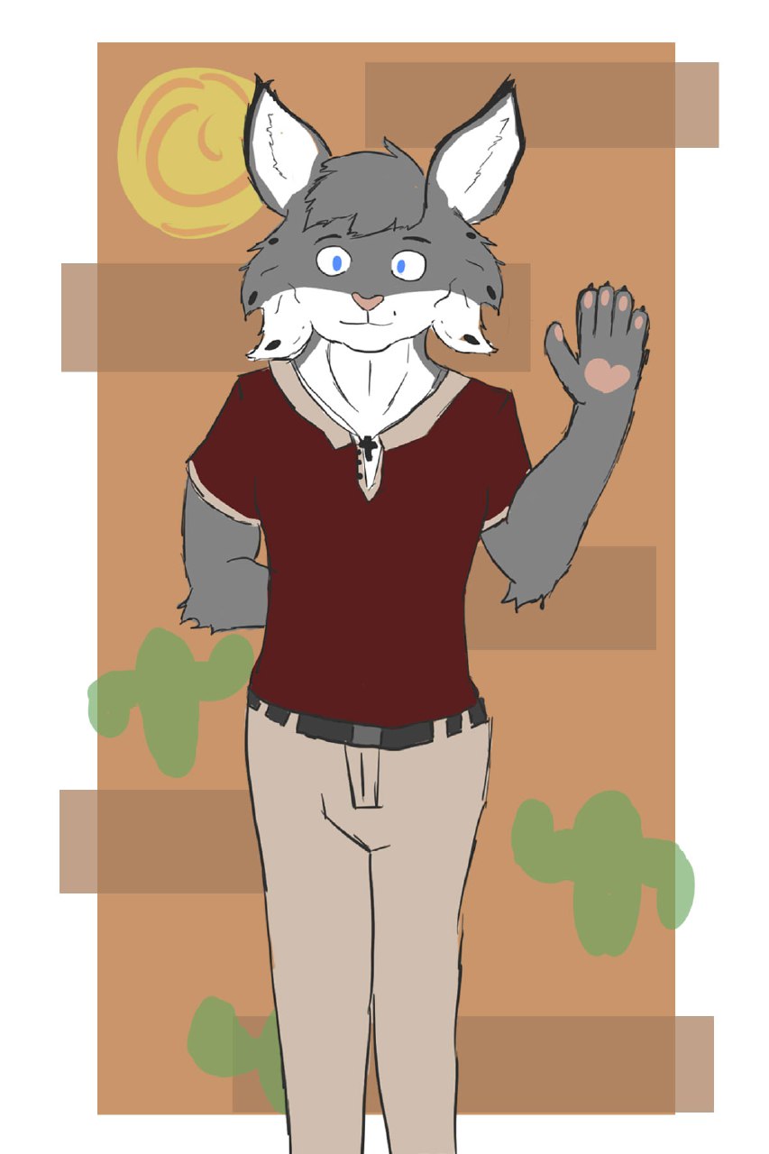 I did Tj from Echo ;3 r/FurryVisualNovels