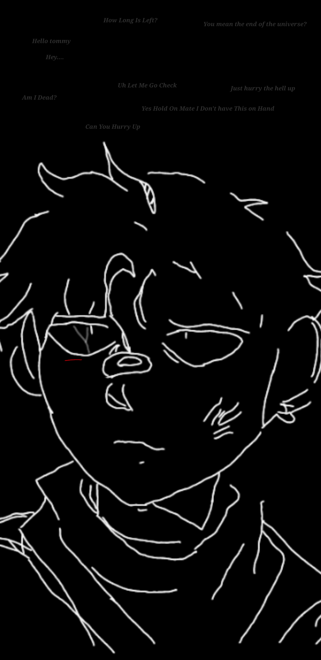 The after life (there is text on the top if you wanna decode it and yes