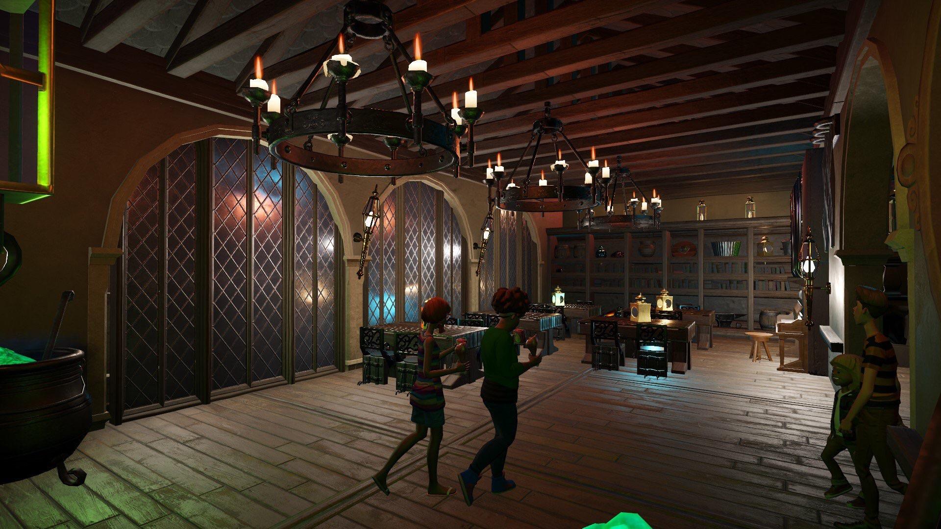 The inside of the Black Kettle restaurant 🖤 [more photos in comments