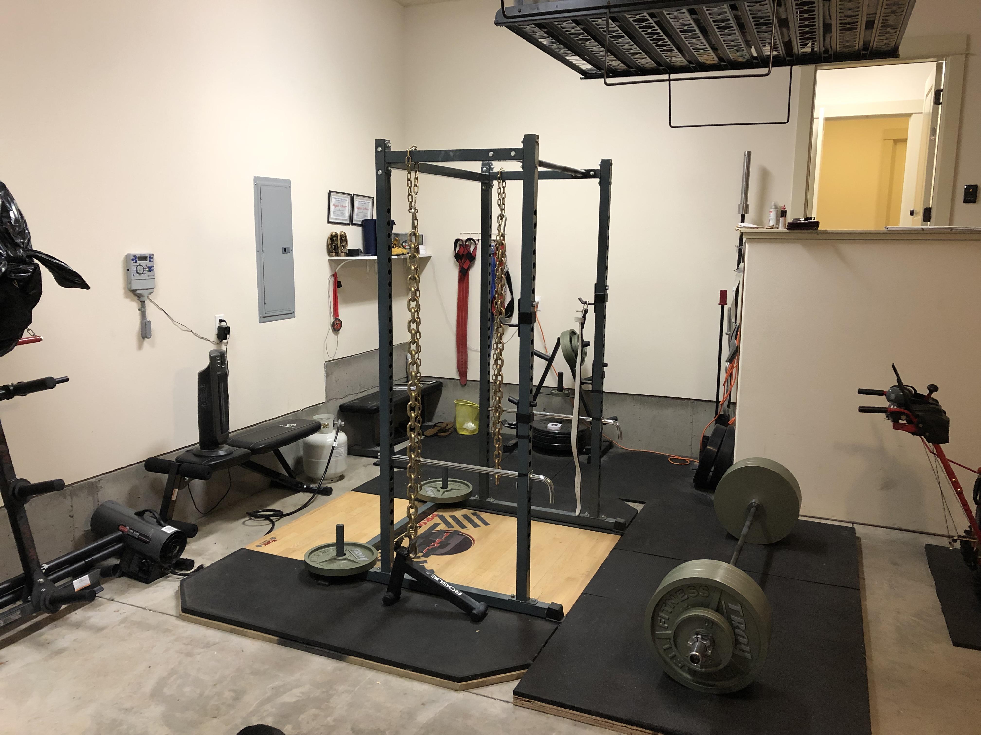 Powerlifting home gym USA 🇺🇸 r/homegym