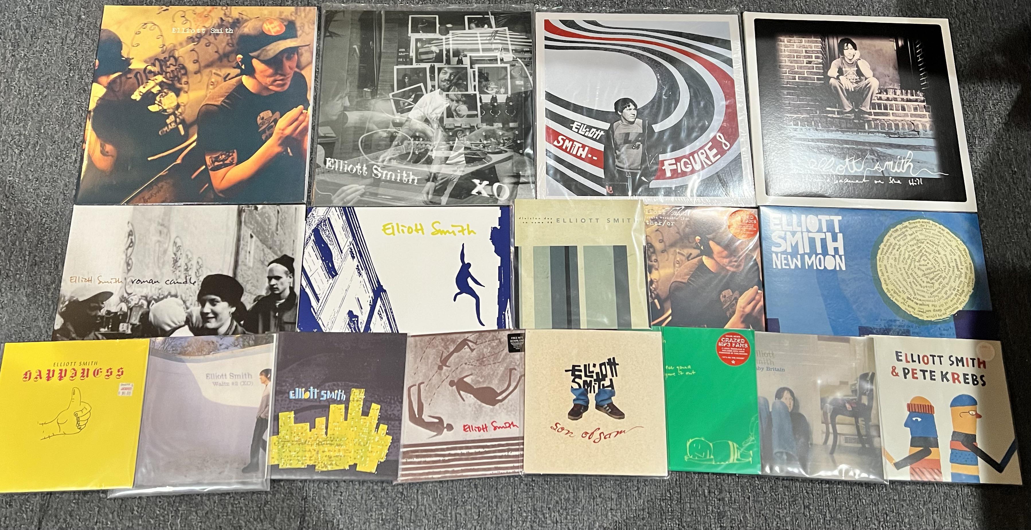 My mostly complete Elliott Smith Album Collection r/elliottsmith