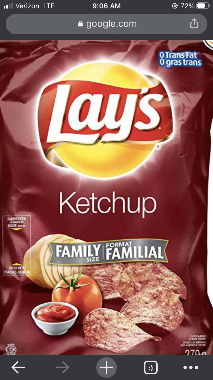Ketchup Lays…. Good or Nah r/BussinSnacks