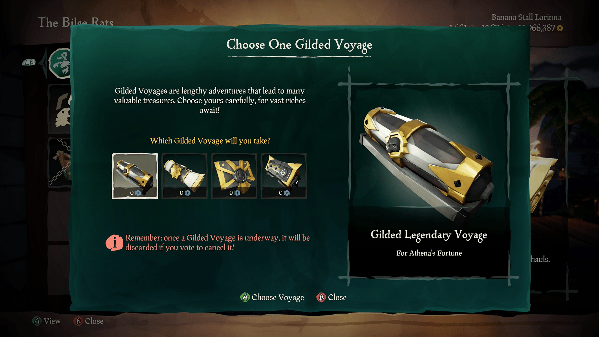 Love the new Gilded Voyage UI! r/Seaofthieves
