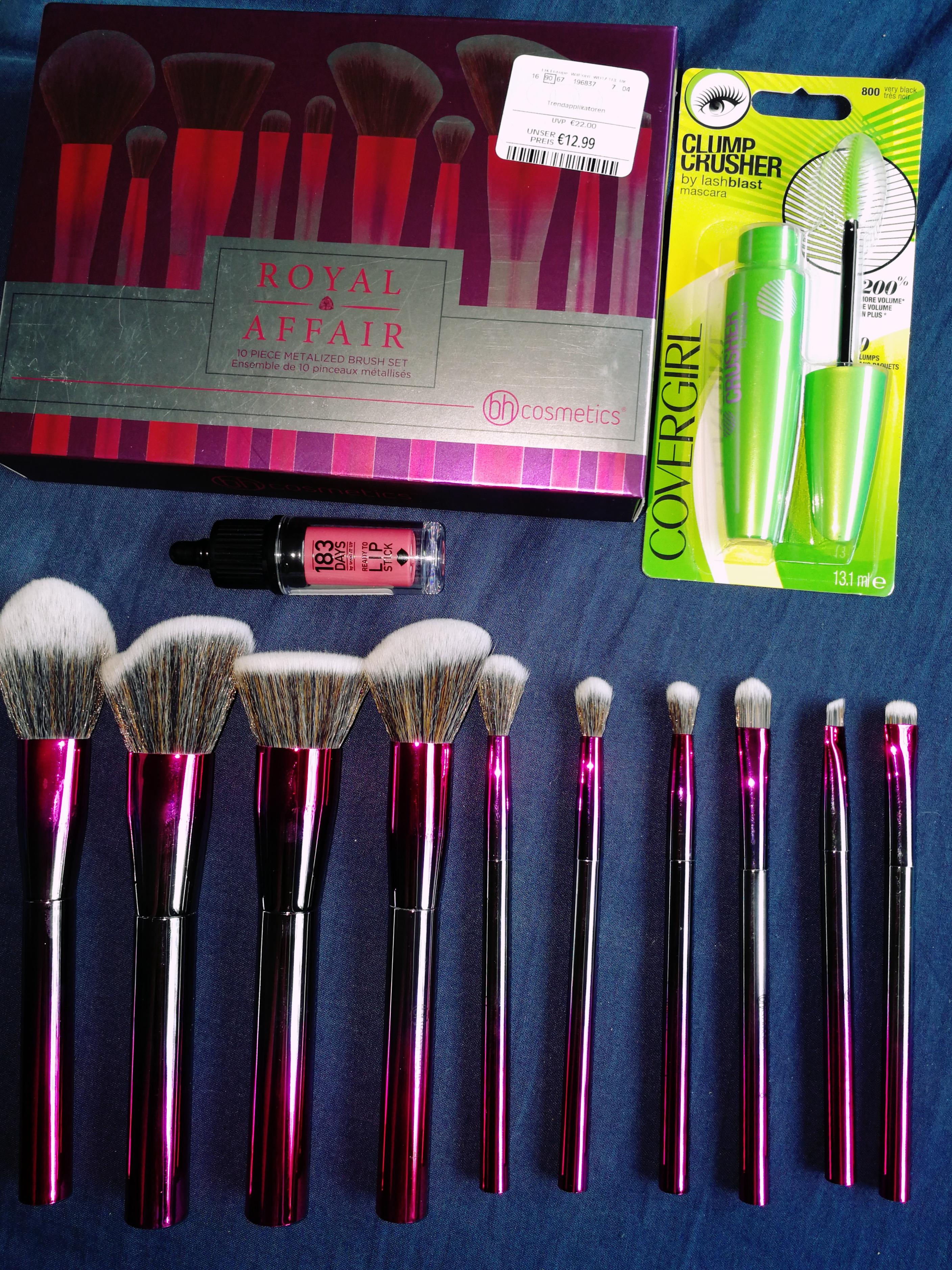 Found a 13€ Bh cosmetics brush set at TKMaxx and Covergirl ClumpCrusher