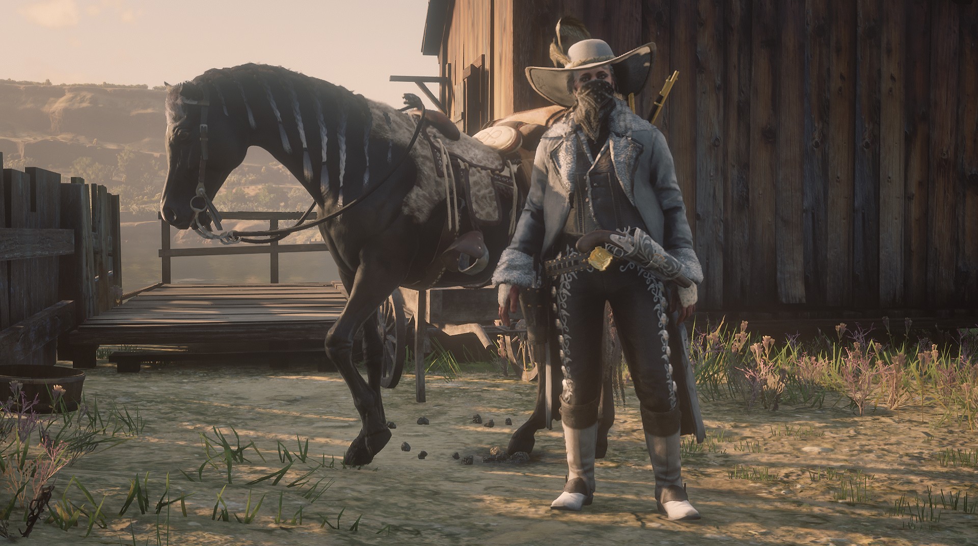 Winter shotgun coat reddeadfashion