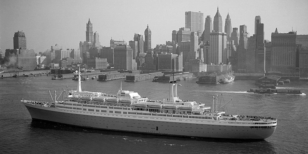 The SS Rotterdam in New york, currently a museum and hotel in the