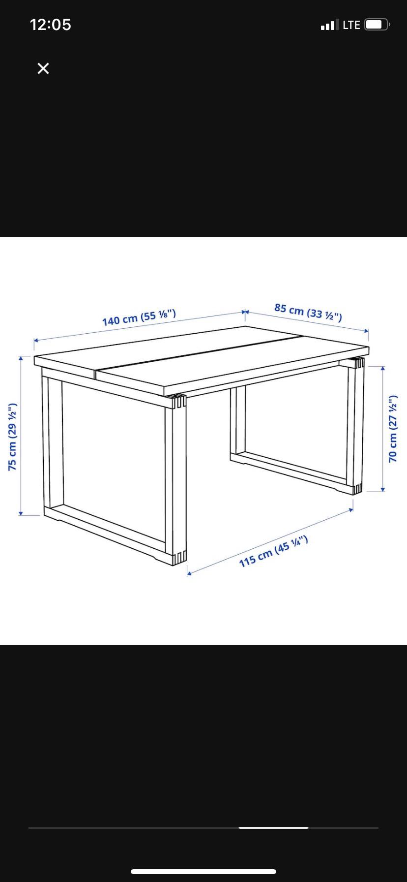 My sister wants me to build her this table, with a few dimensional changes. What would stop this
