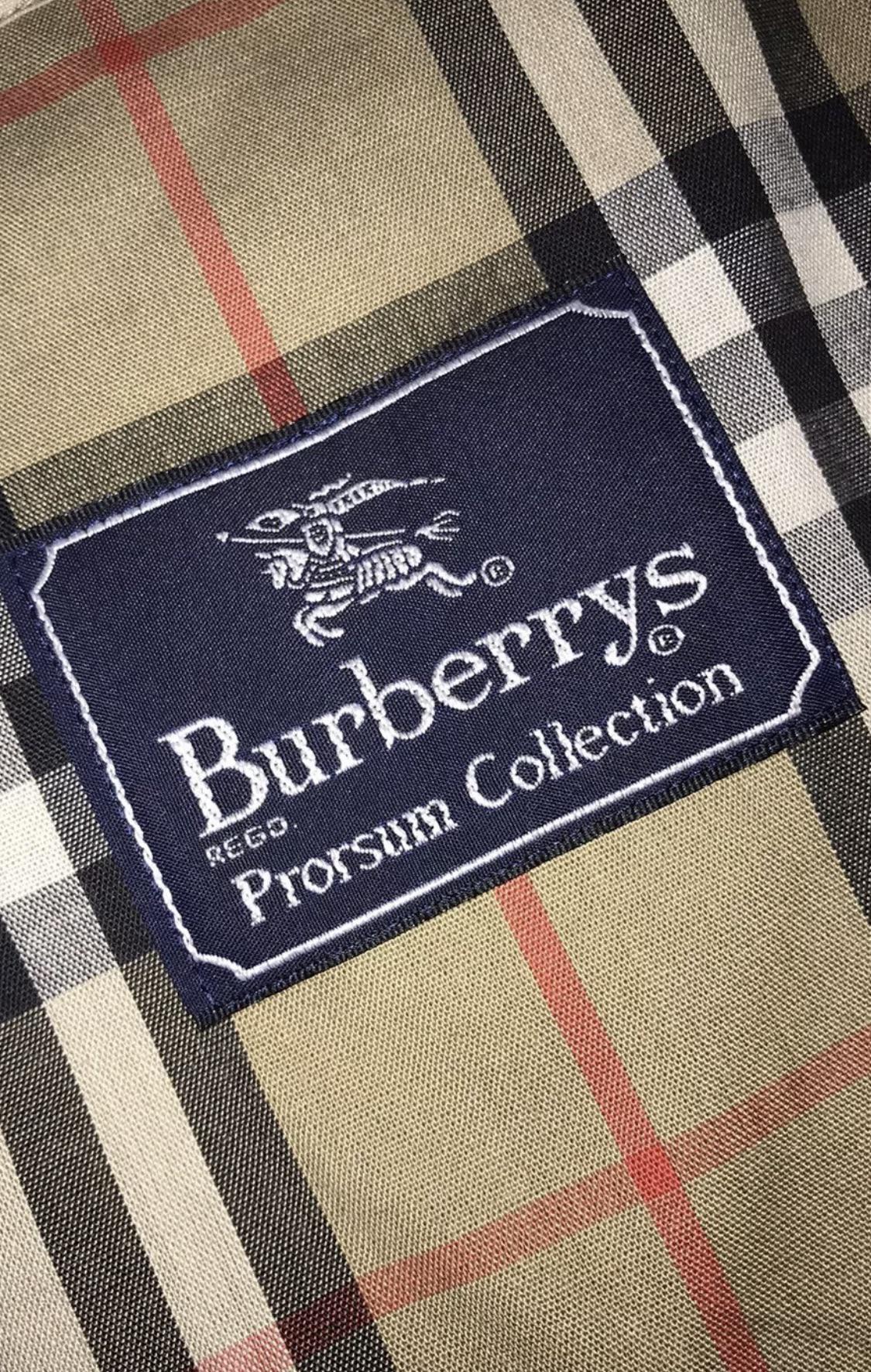 Real or Fake 198090’s Burberry trench coat tag? Thank you in advance