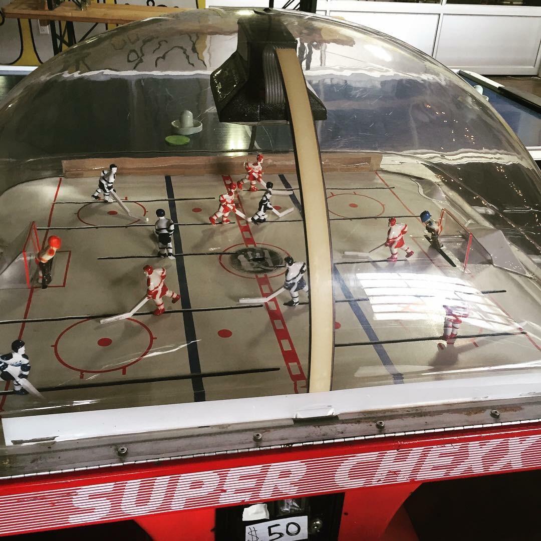 Bubble hockey at the arcade r/nostalgia
