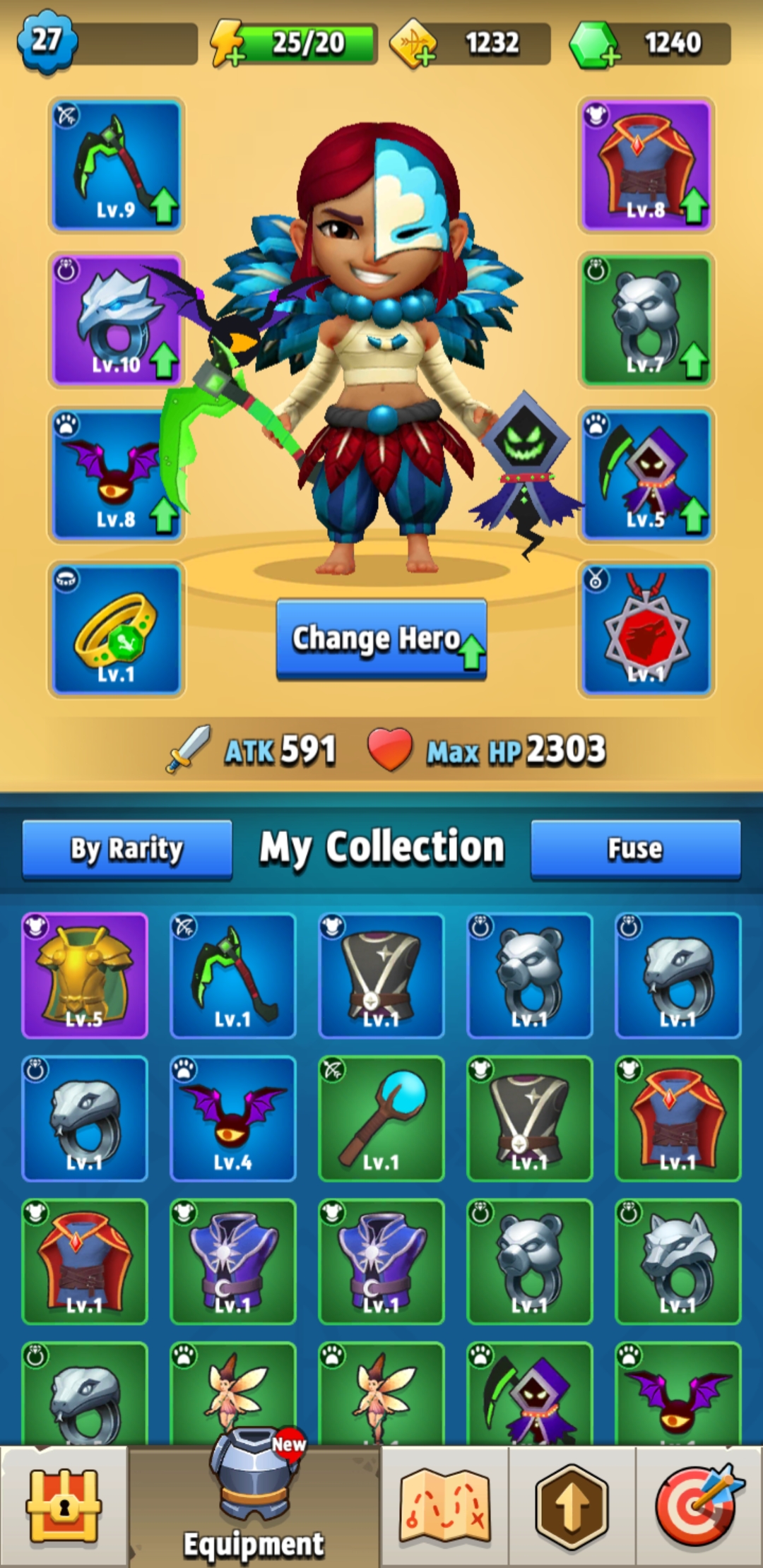 What weapon should i use, tips for the rest of the gear is also