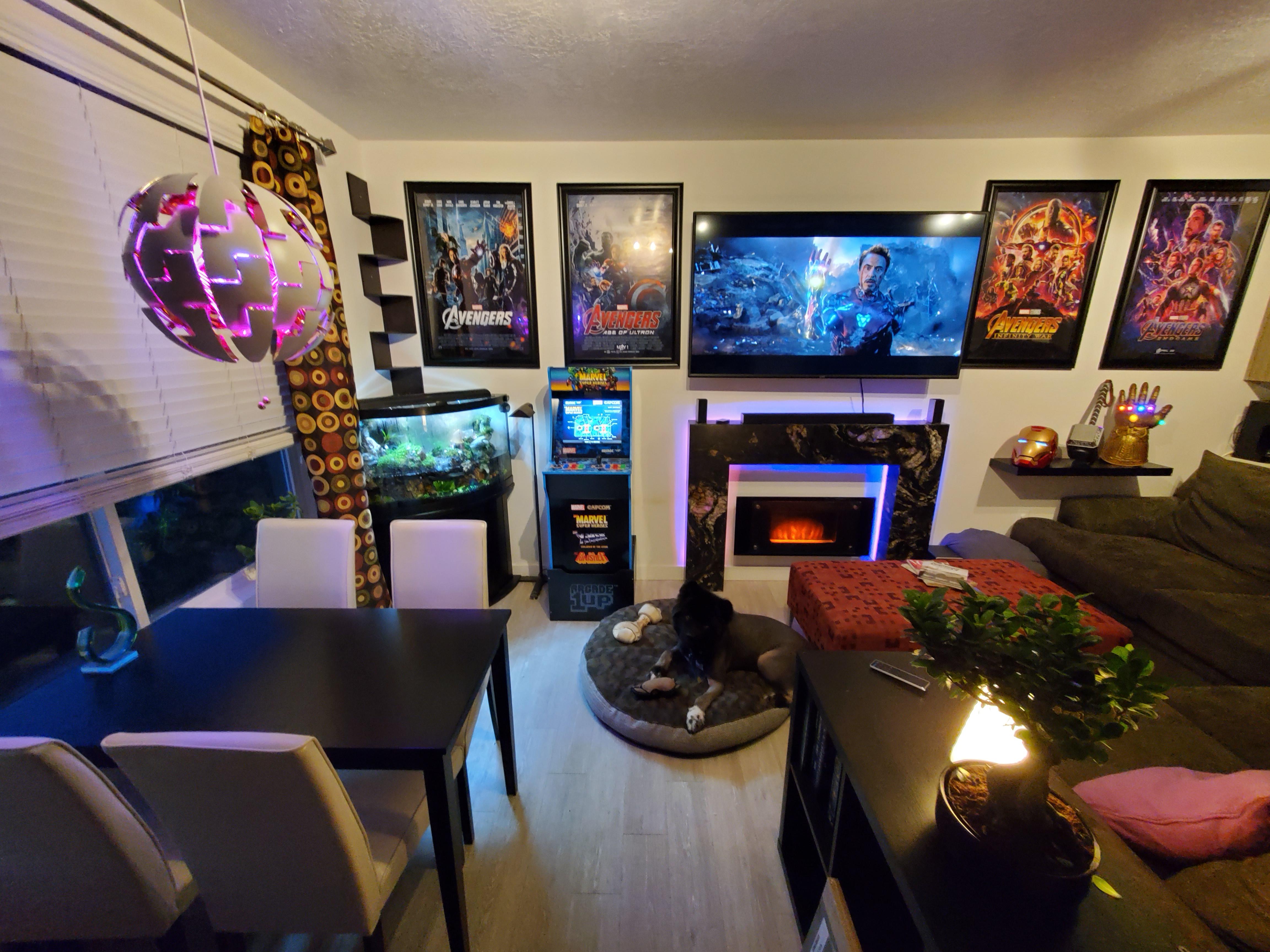 Finally got my Marvel Living Room together! r/marvelstudios