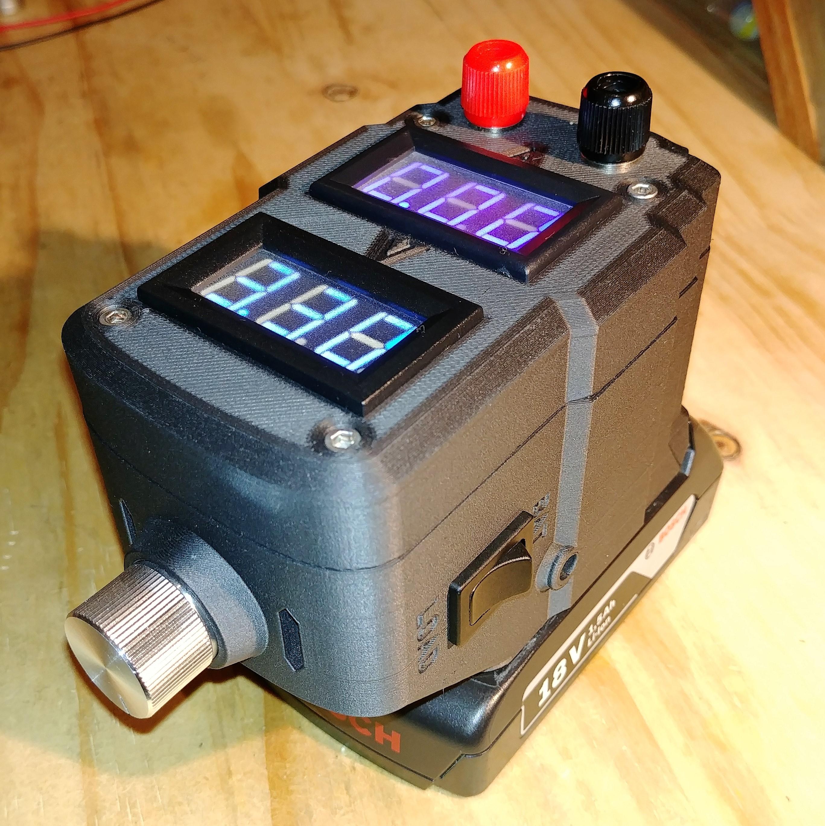 Made a drill battery power supply like AvE got in the mail and thought