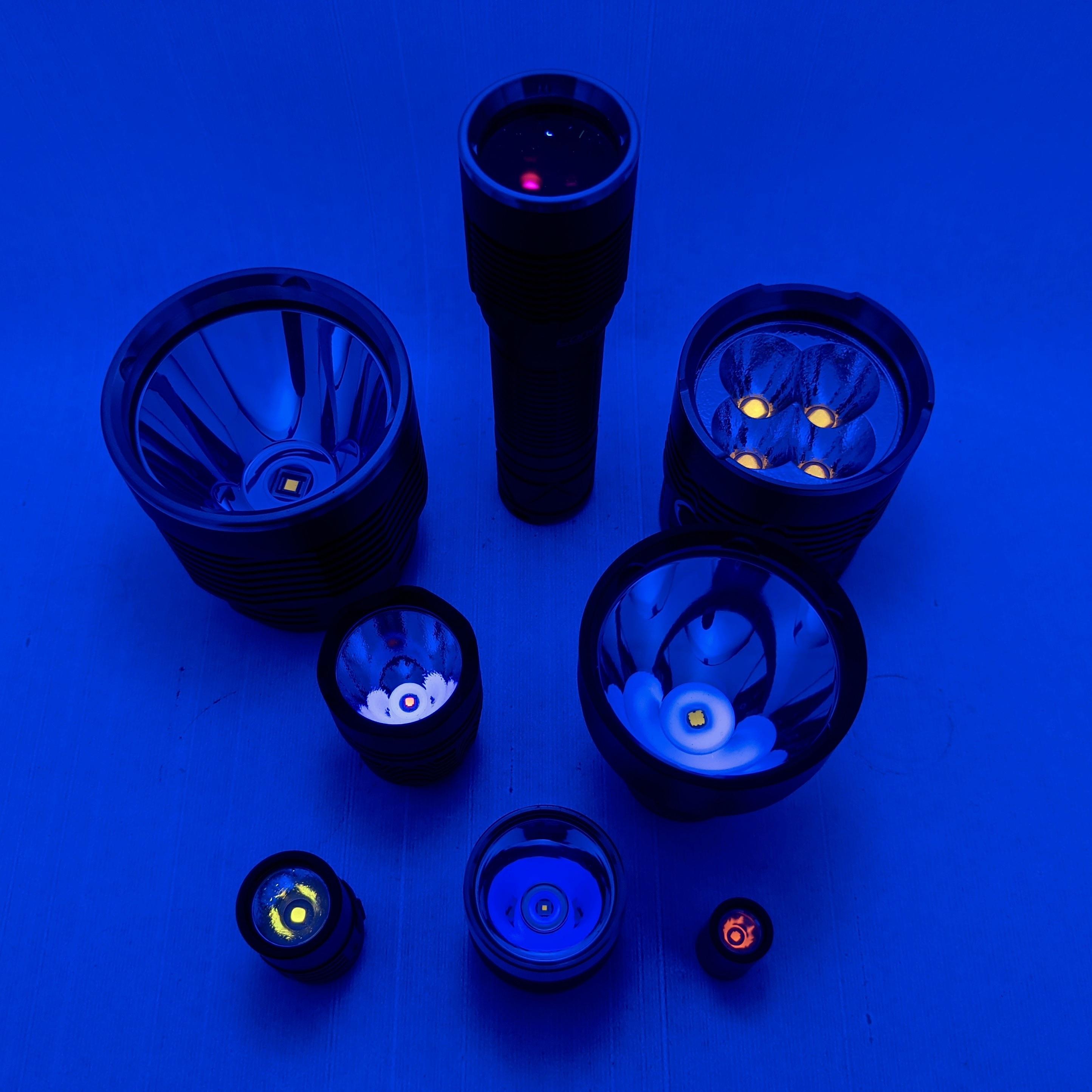 Zombie Lights Some fun with Convoy S12 UV flashlight